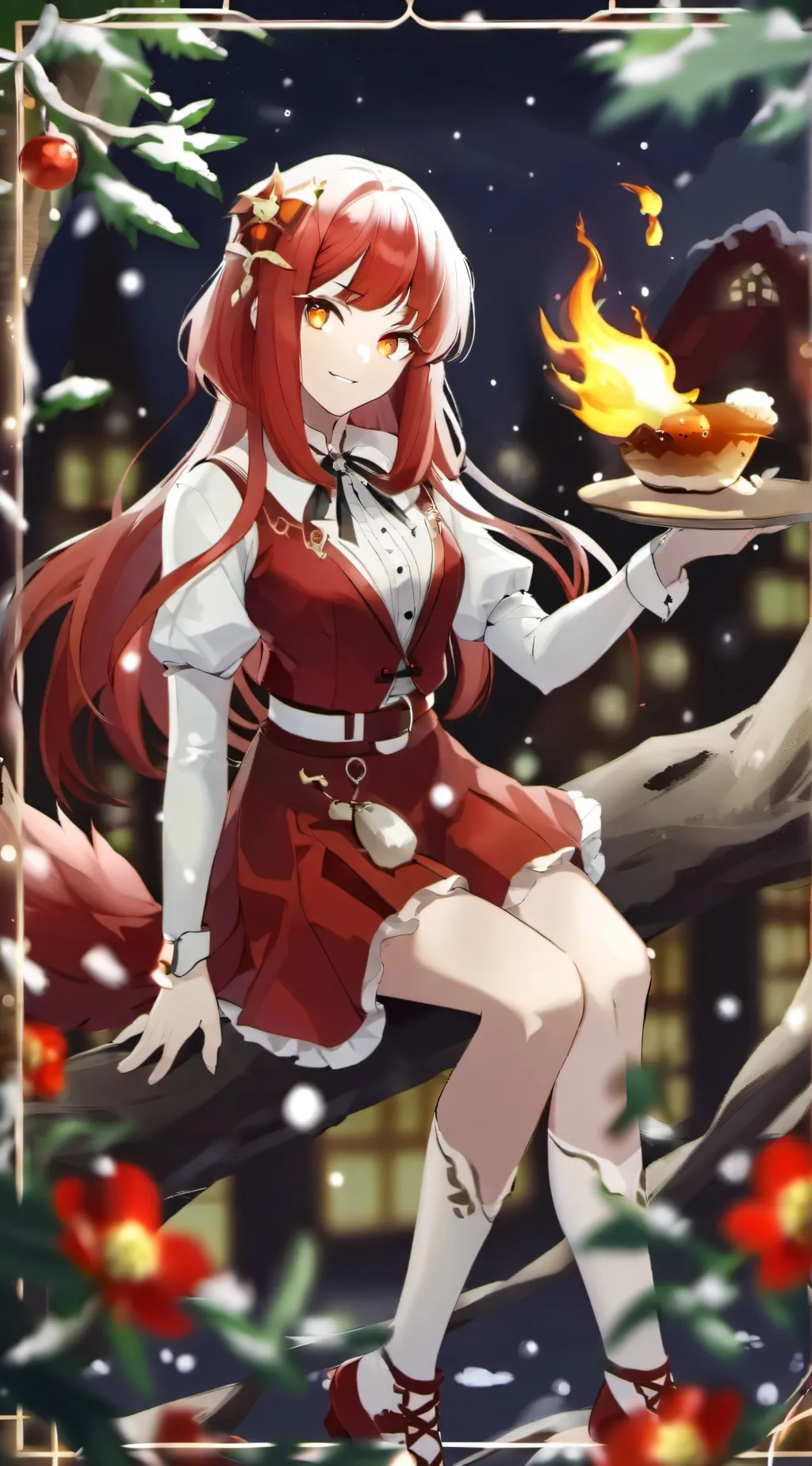ai character: Charmeleon background