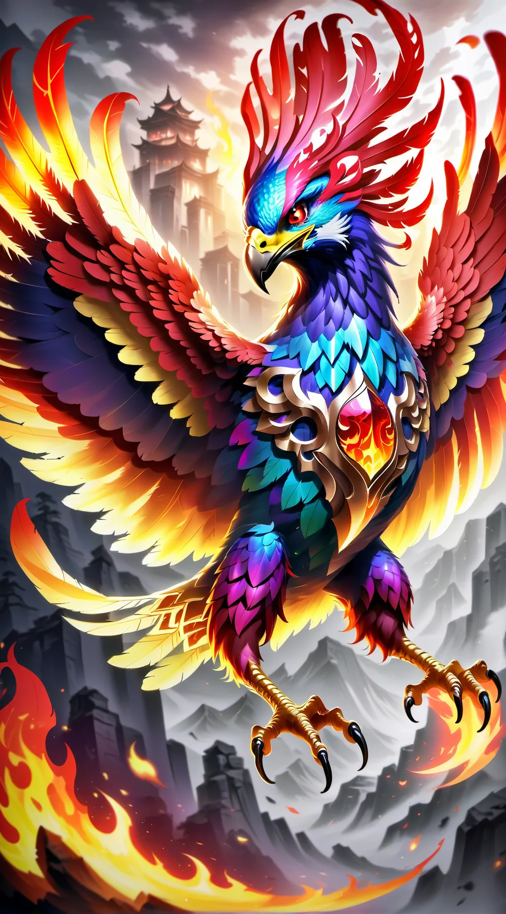 ai character: Fyra  background