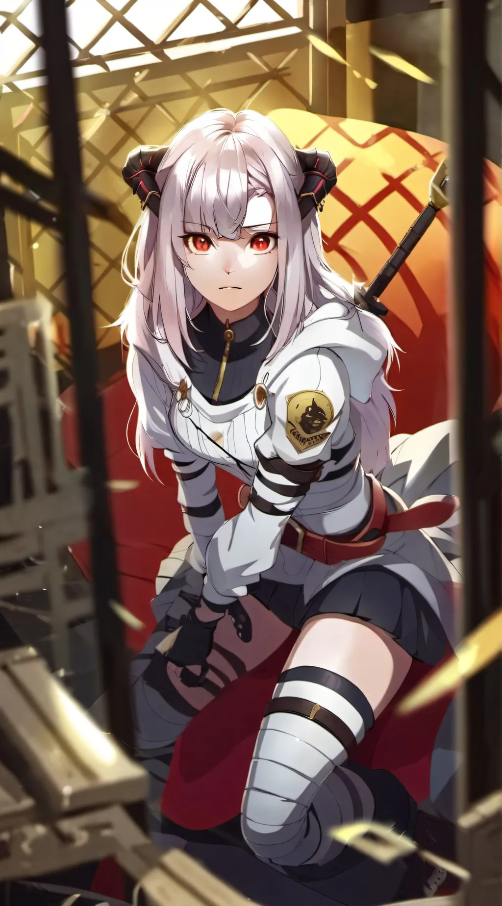 ai character: Prisoner Aurora background