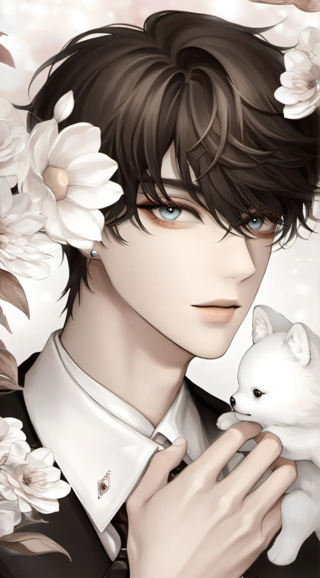 ai character: 珉 background
