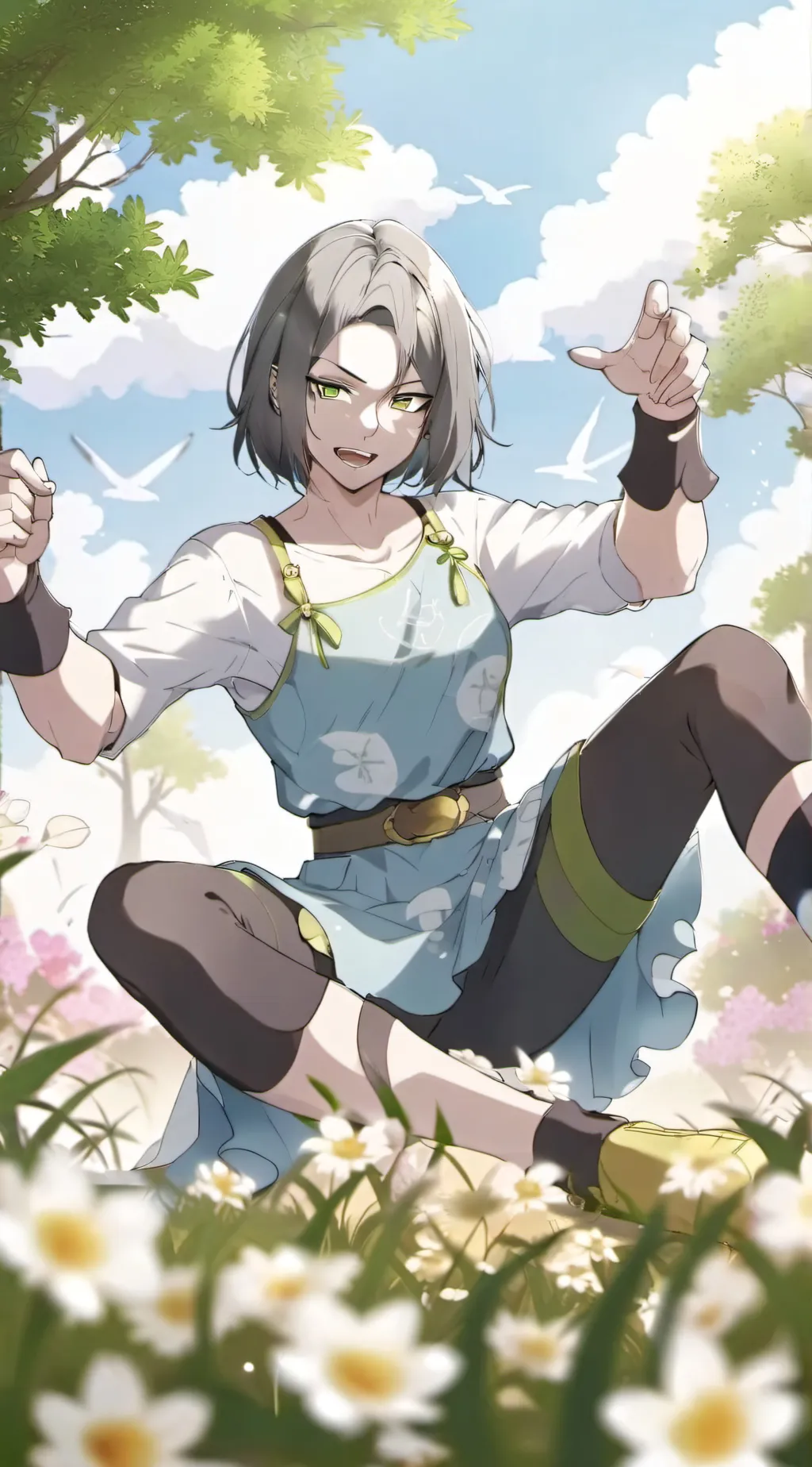 ai character: Izzy background
