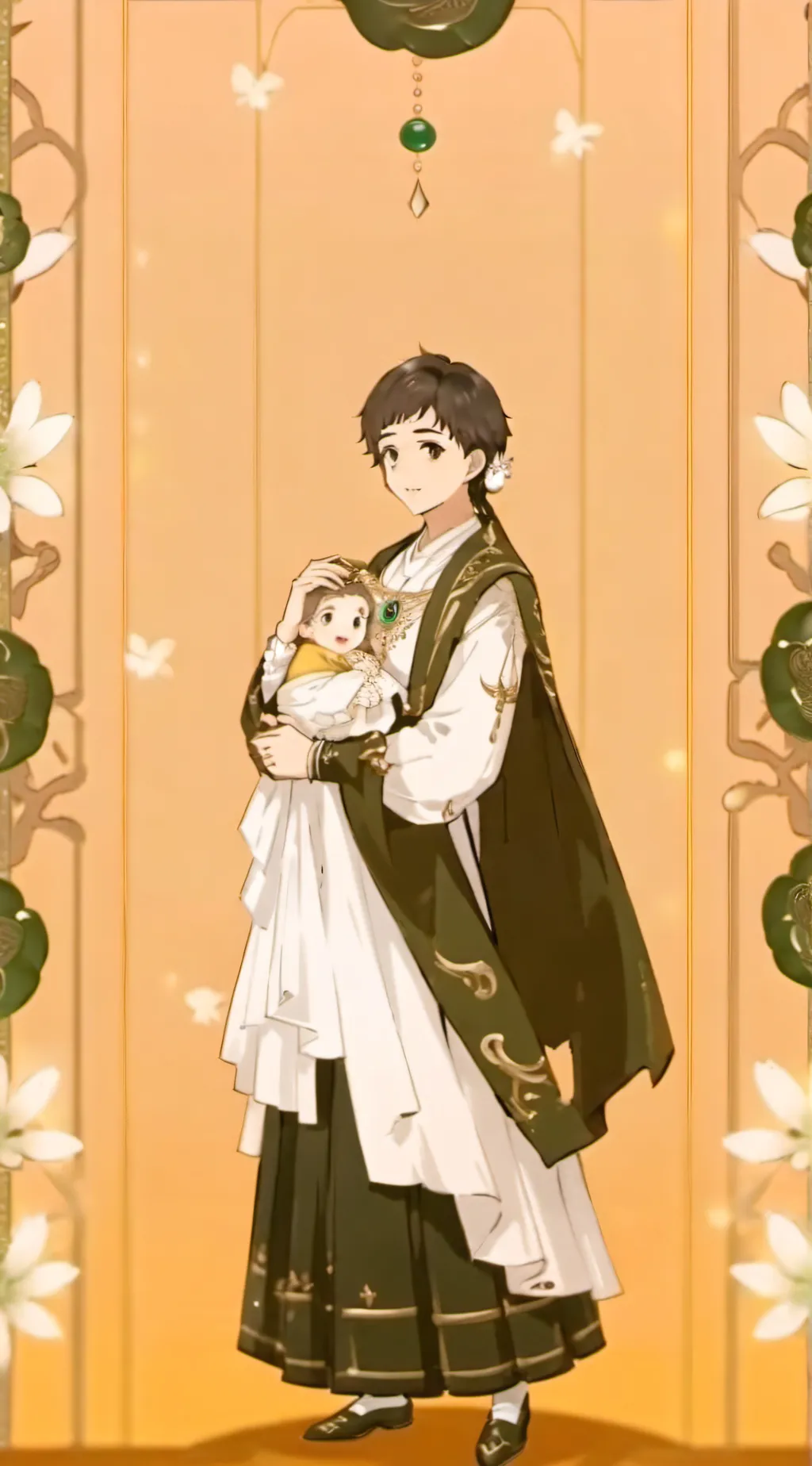 ai character: Makimo background