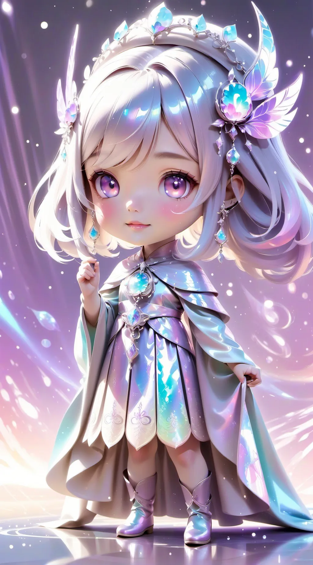 ai character: léa background