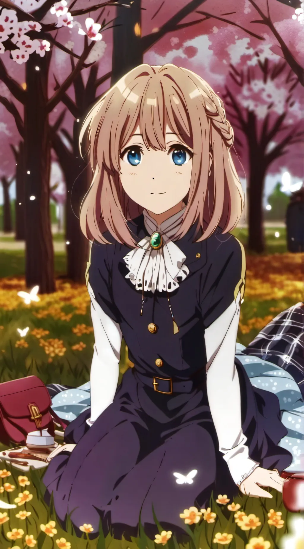 ai character: Lila background