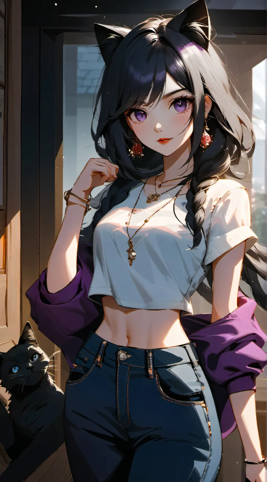 ai character: Ellie background