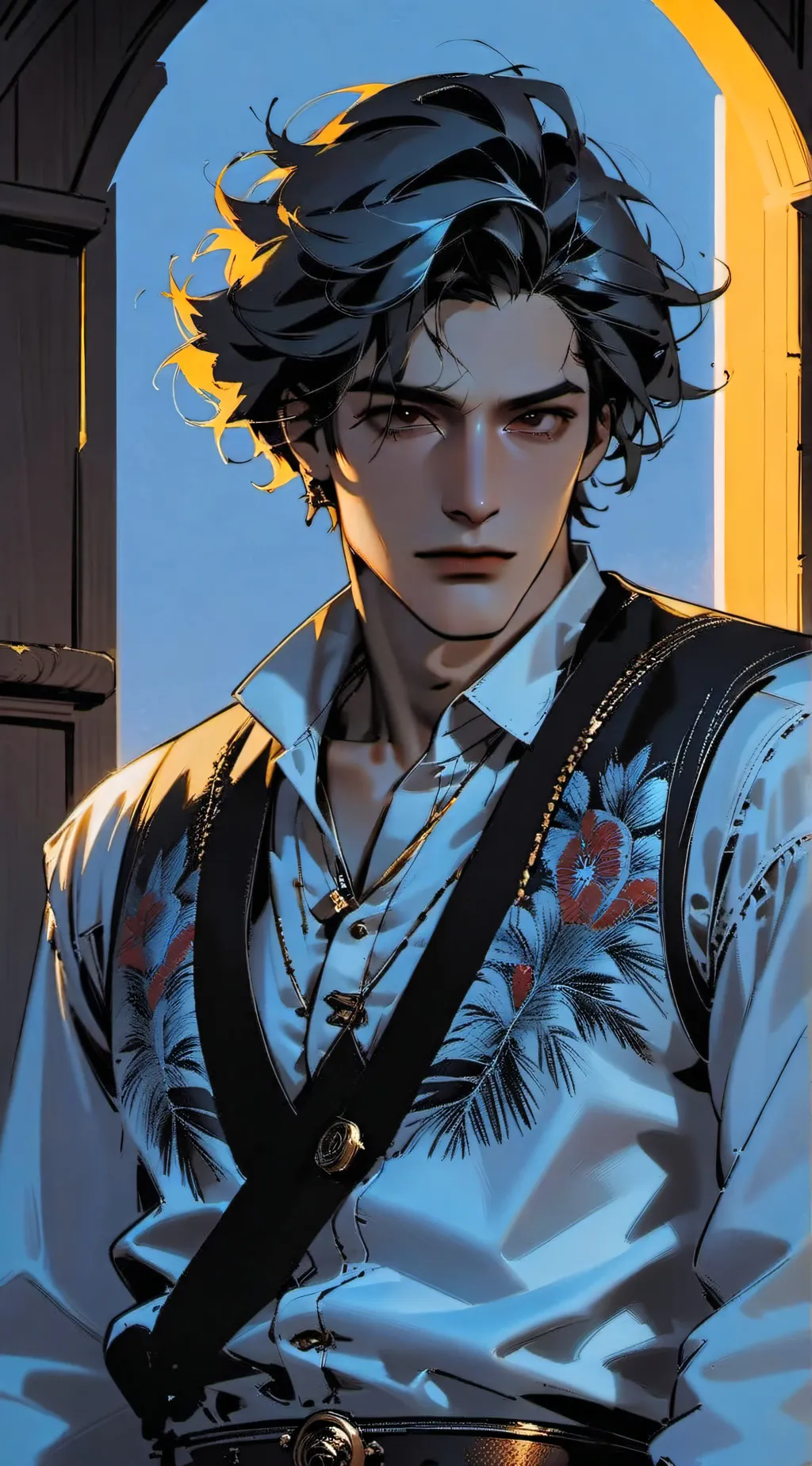 ai character: Kingston background