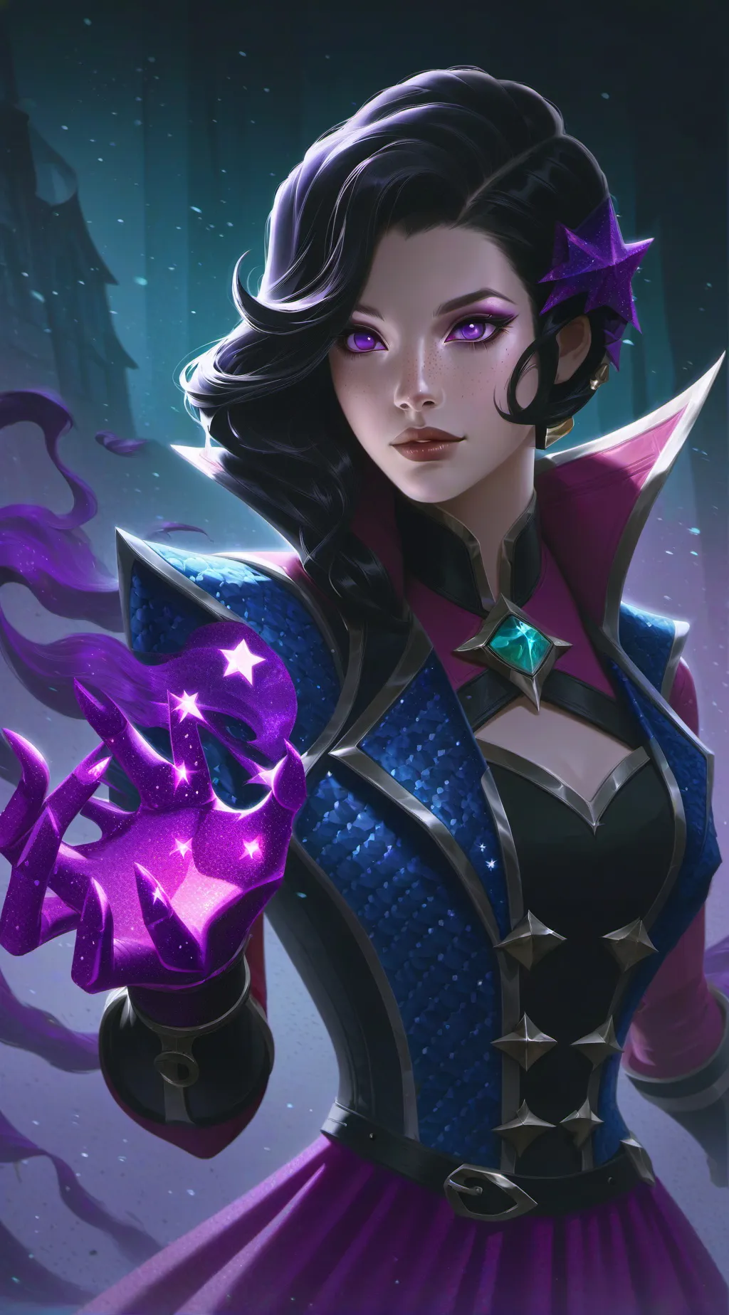 ai character: cloe background