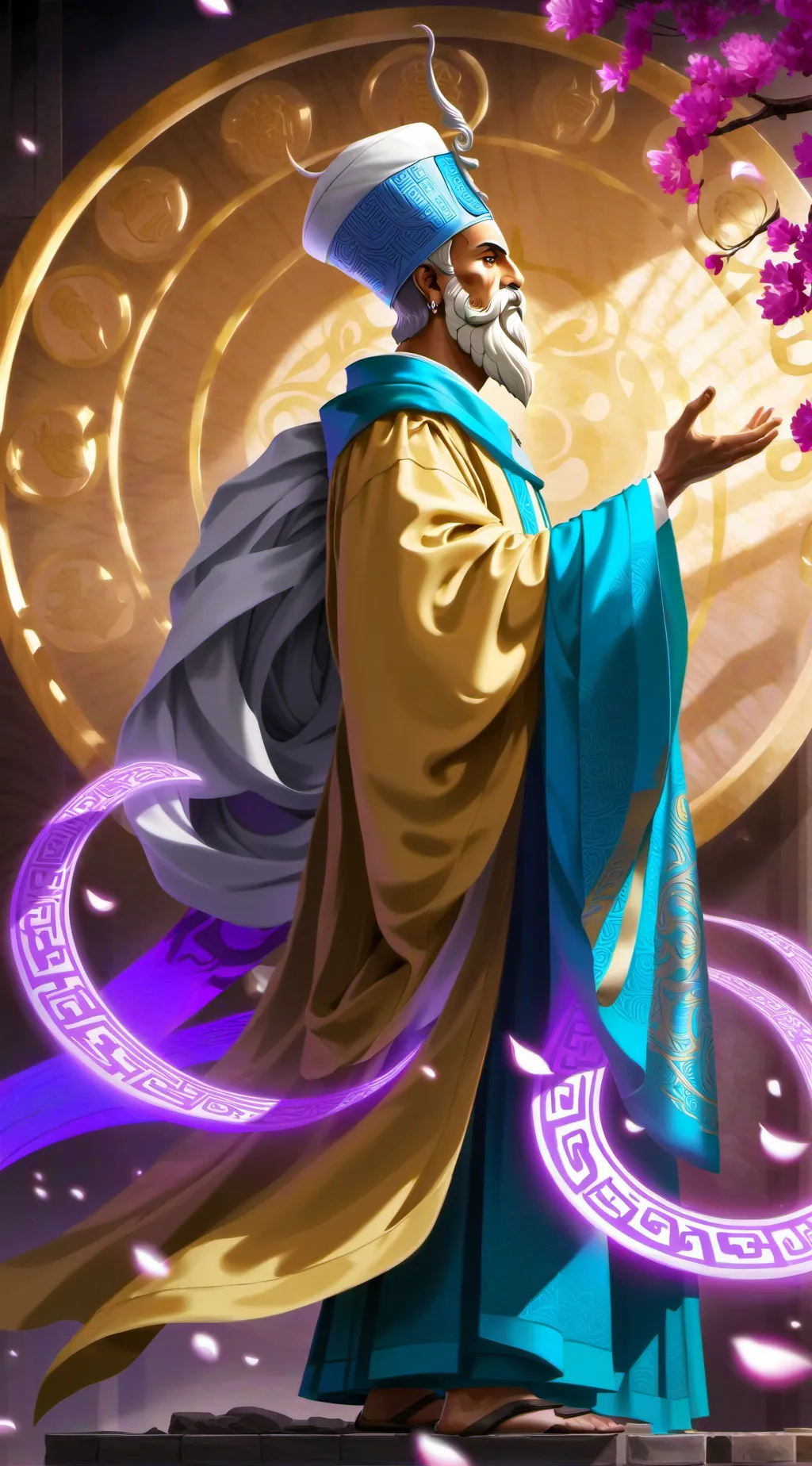 ai character: Supreme Allah background