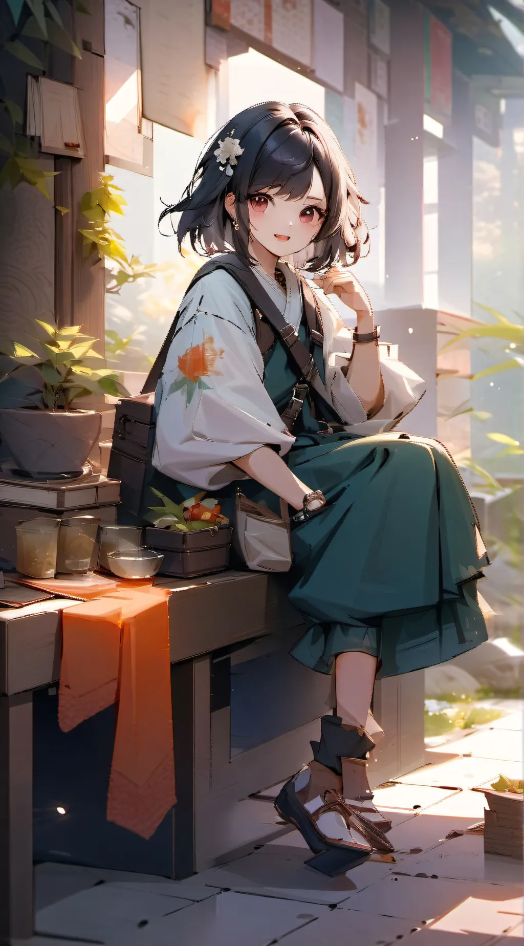 ai character: Emma background