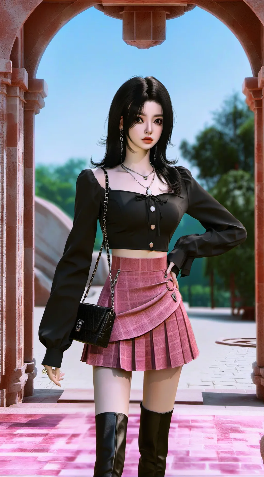 ai character: Valérie background