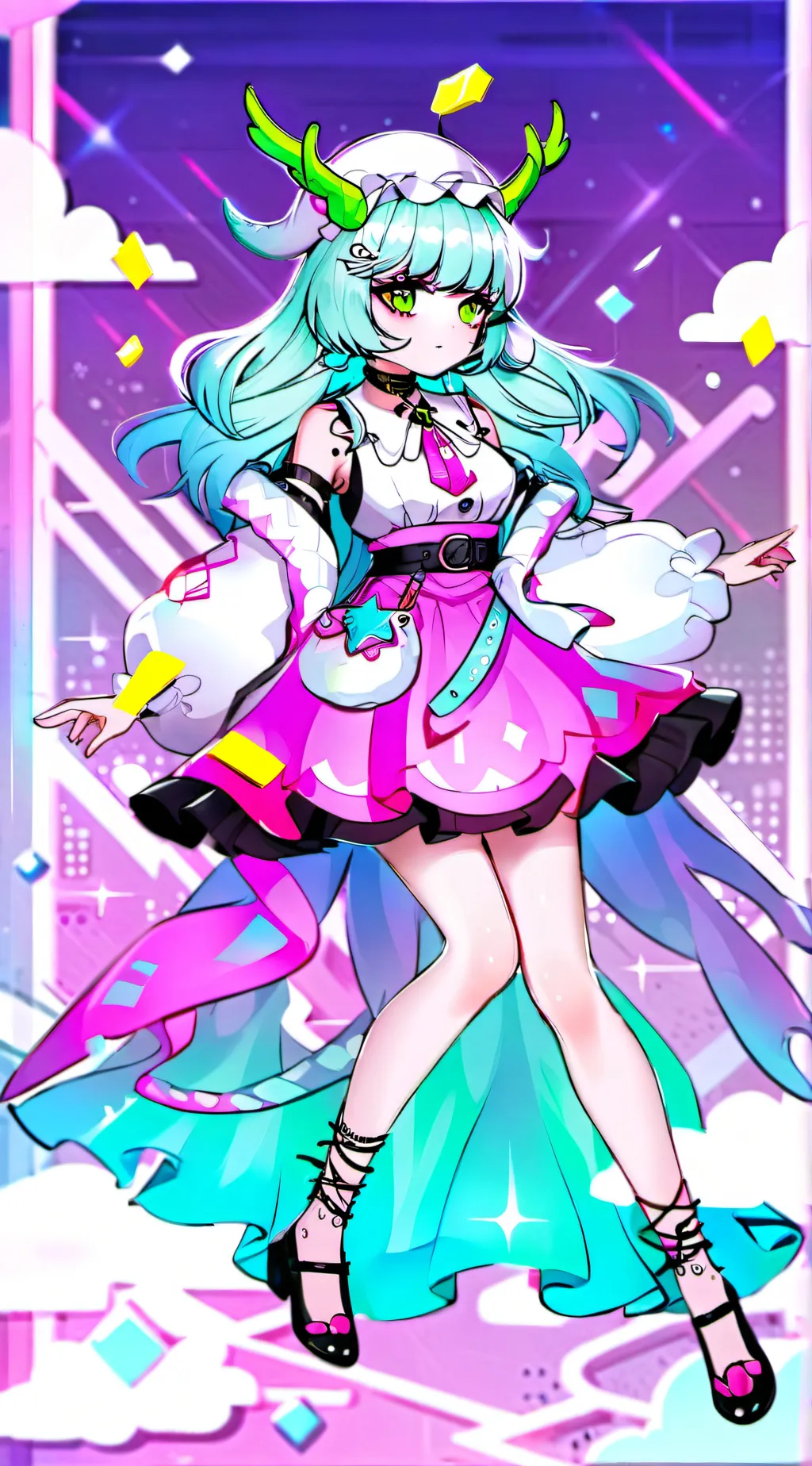 ai character: Alina  background