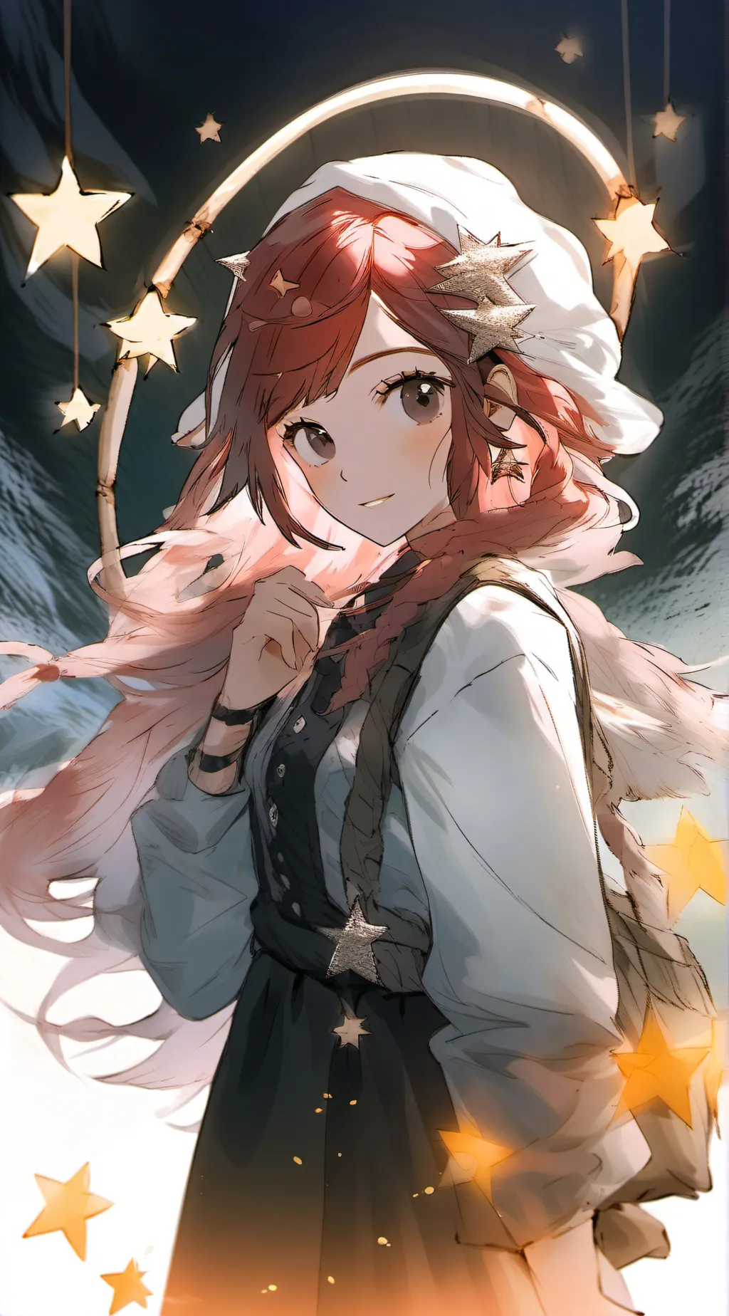 ai character: Rose background