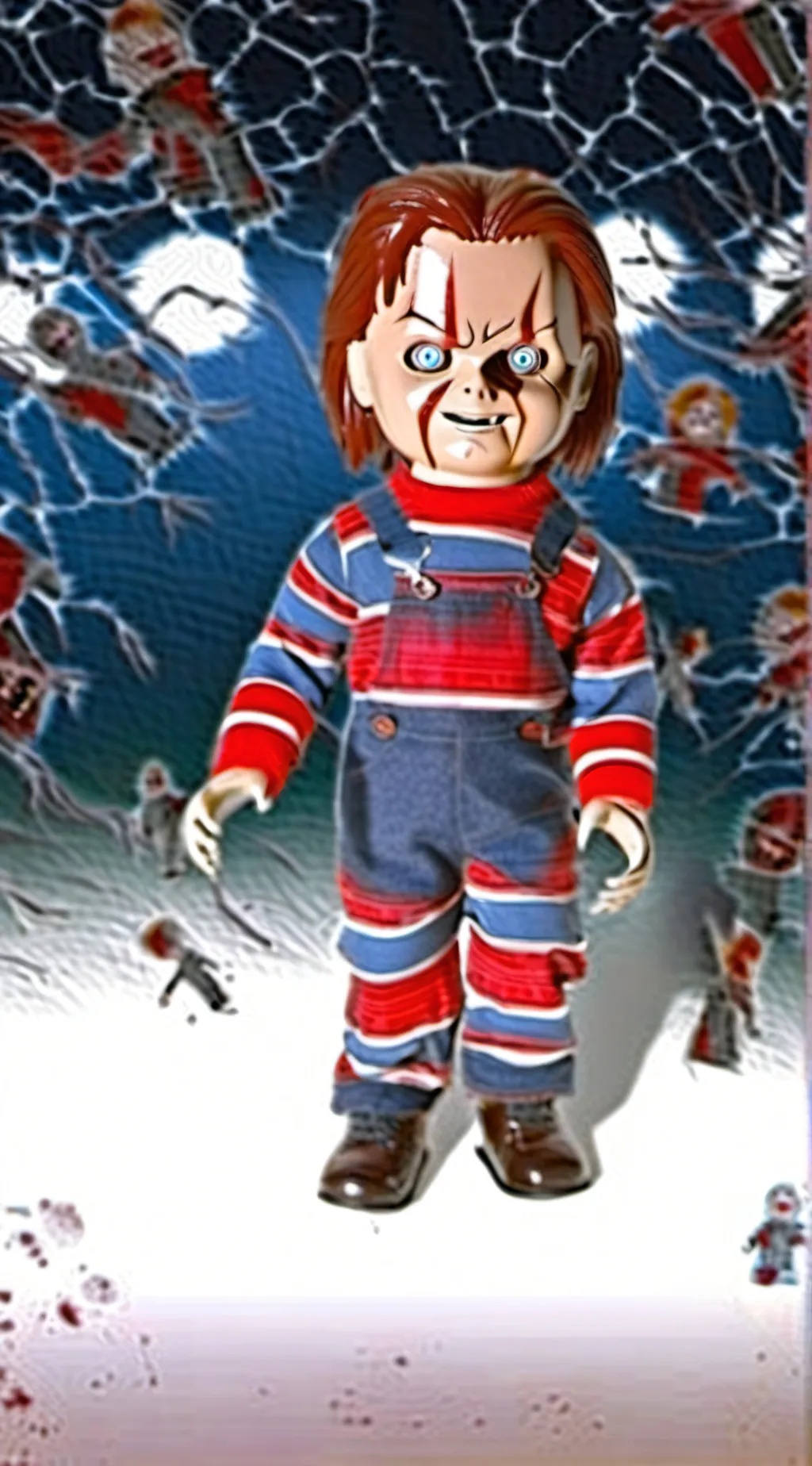 ai character: Chucky  background