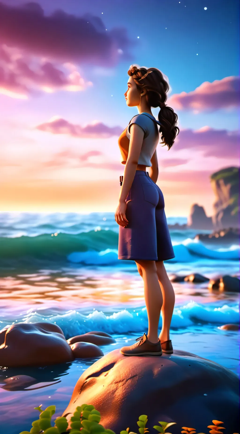 ai character: Ava background