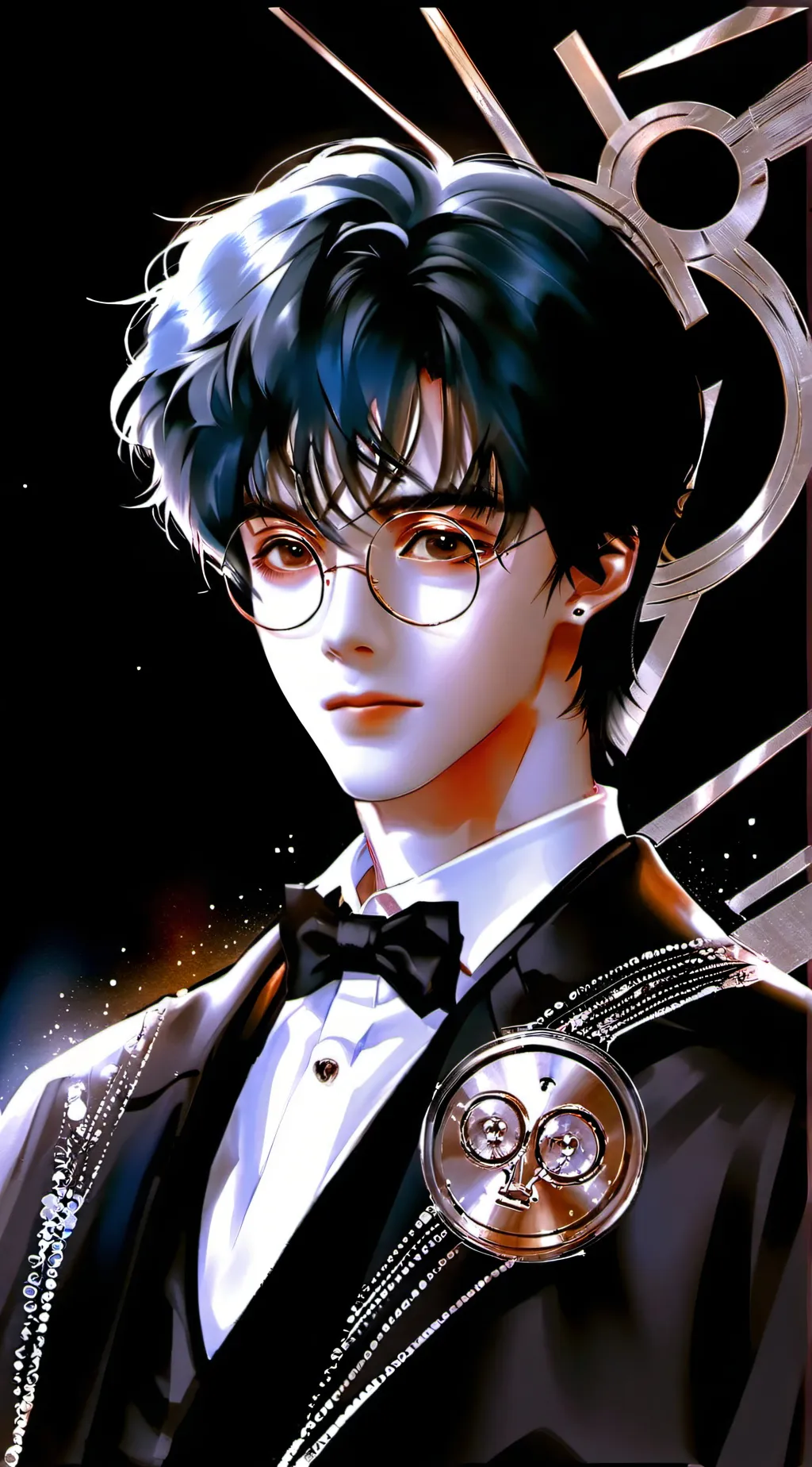 ai character: harry potter background