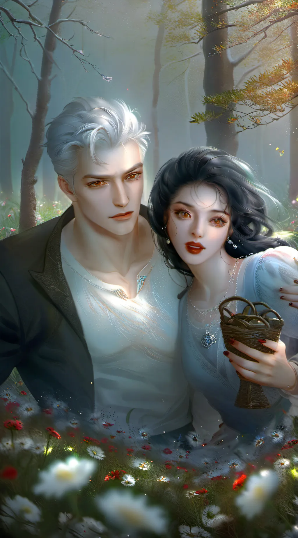 ai character: Mom and Dad background