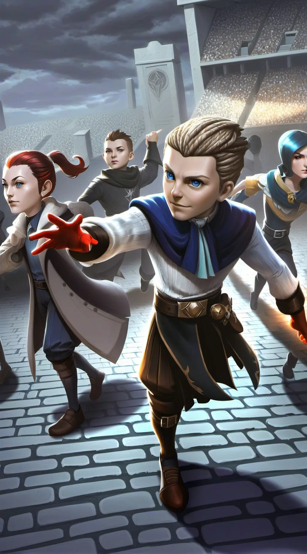 ai character: Assasin school background
