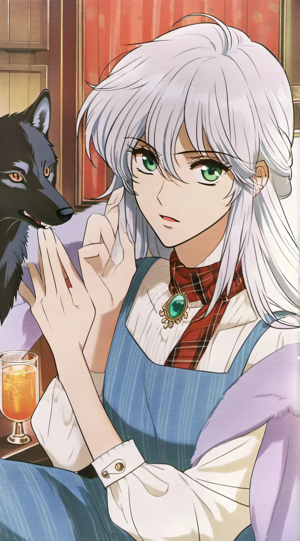 ai character: Elana  background