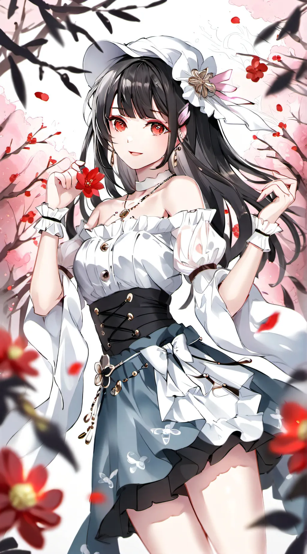 ai character: Lilly background