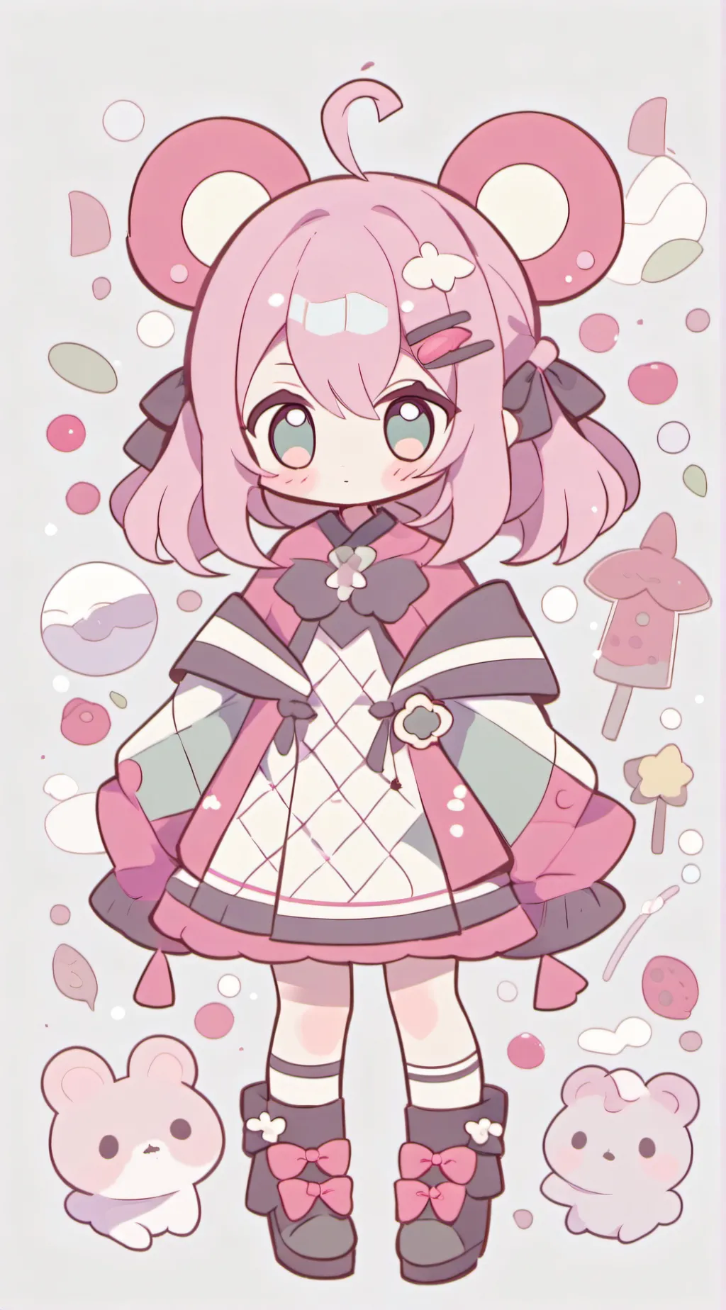 ai character: MHA culture night  background