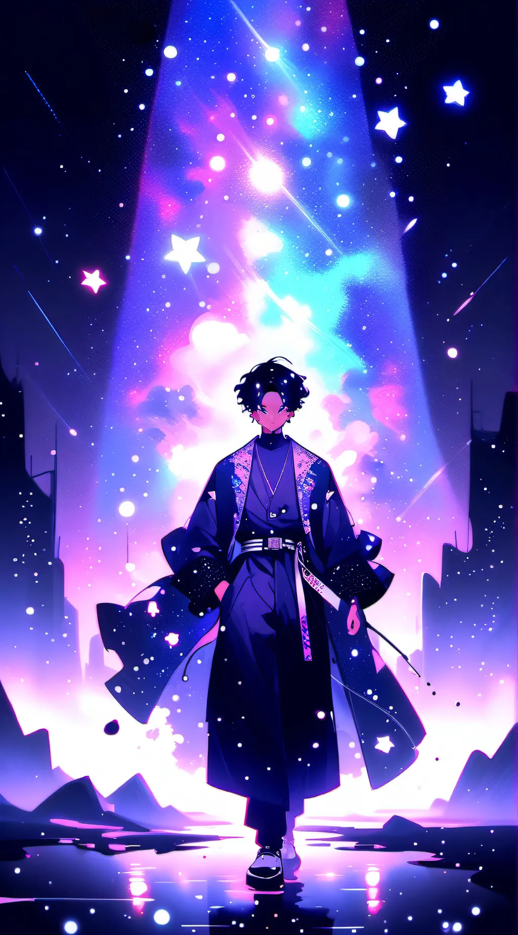 ai character: itadori usillima background