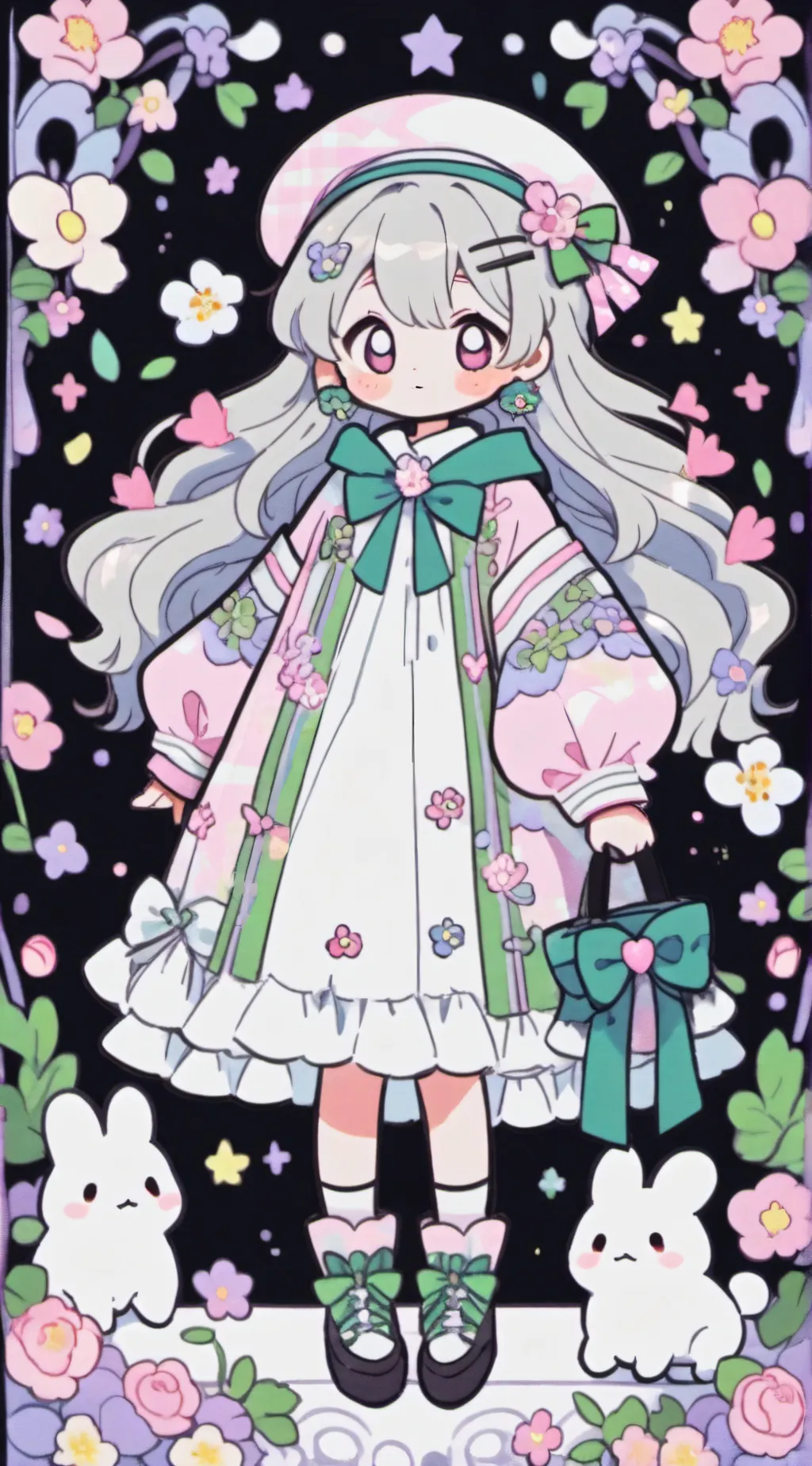 ai character: mili background