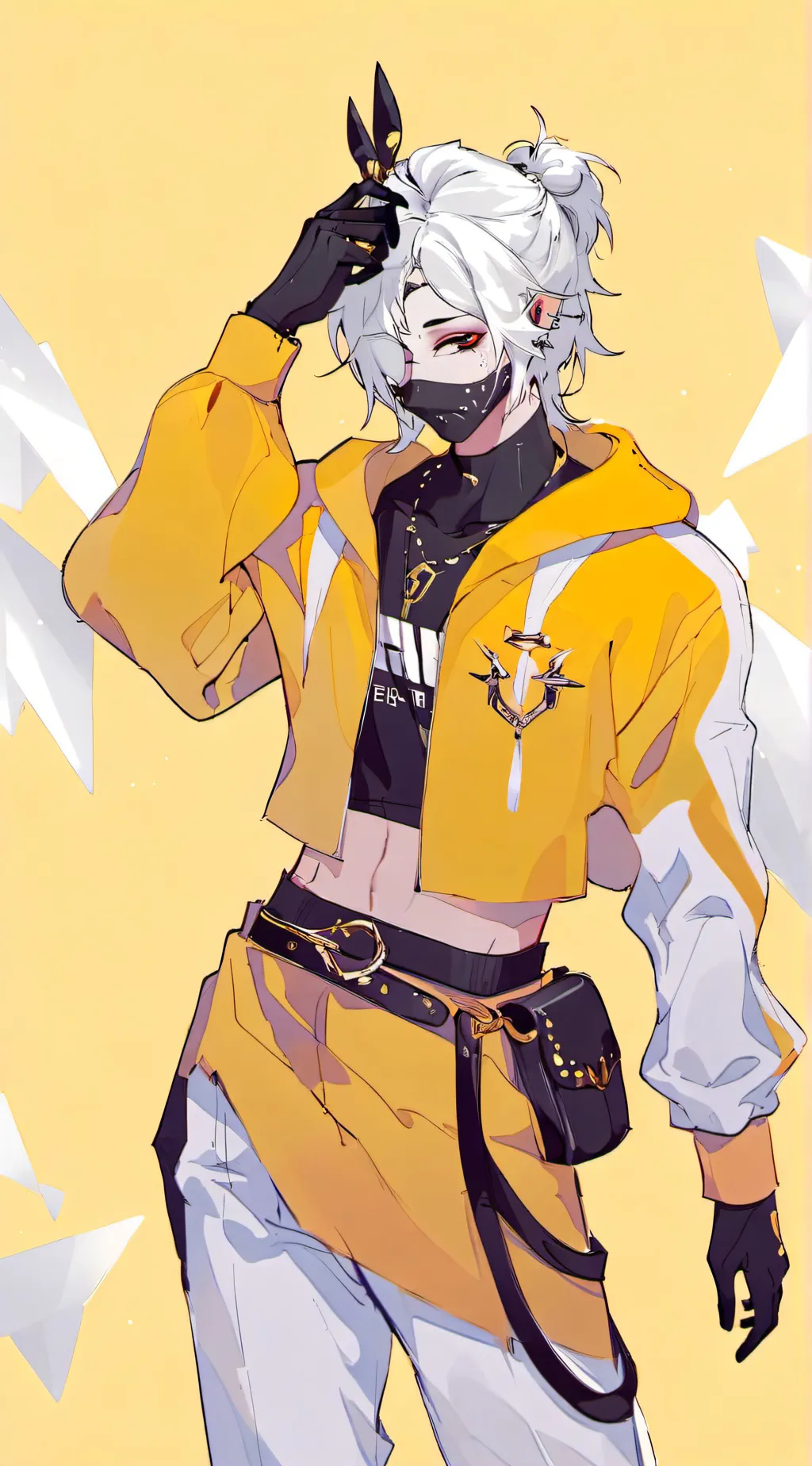 ai character: Leon weinbrenner  background