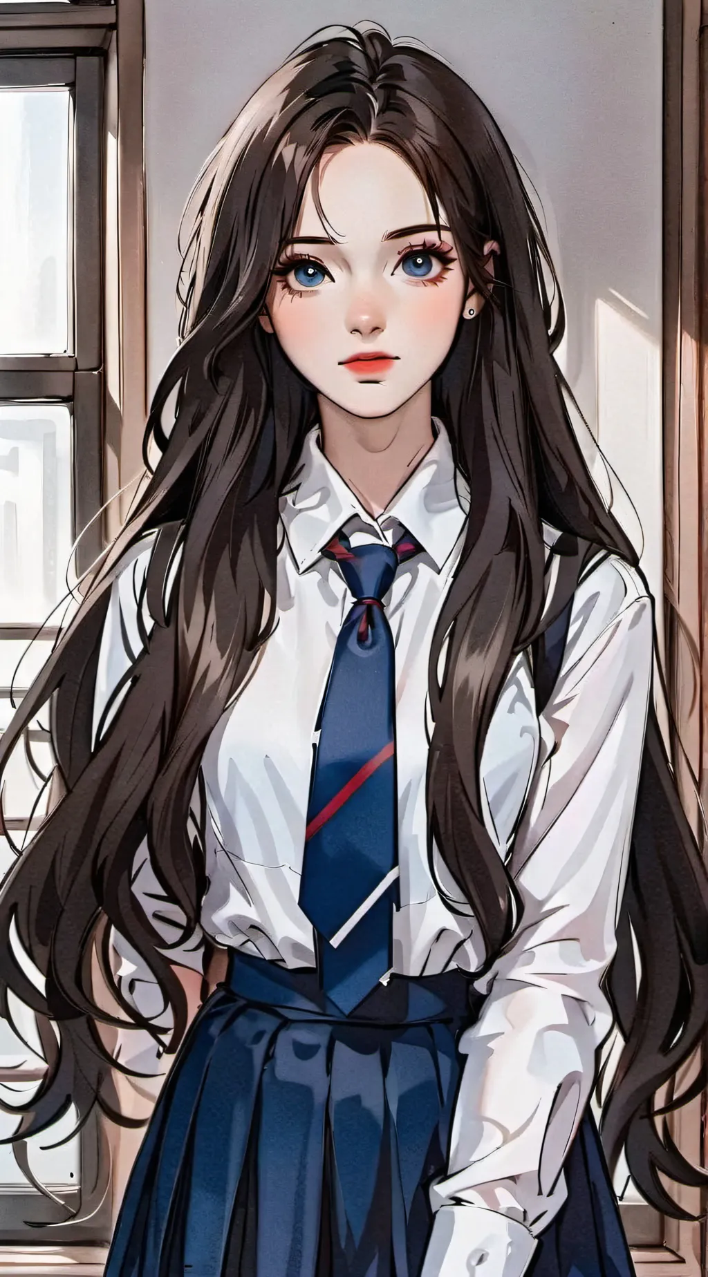 ai character: Ayumi ✨🌼 background