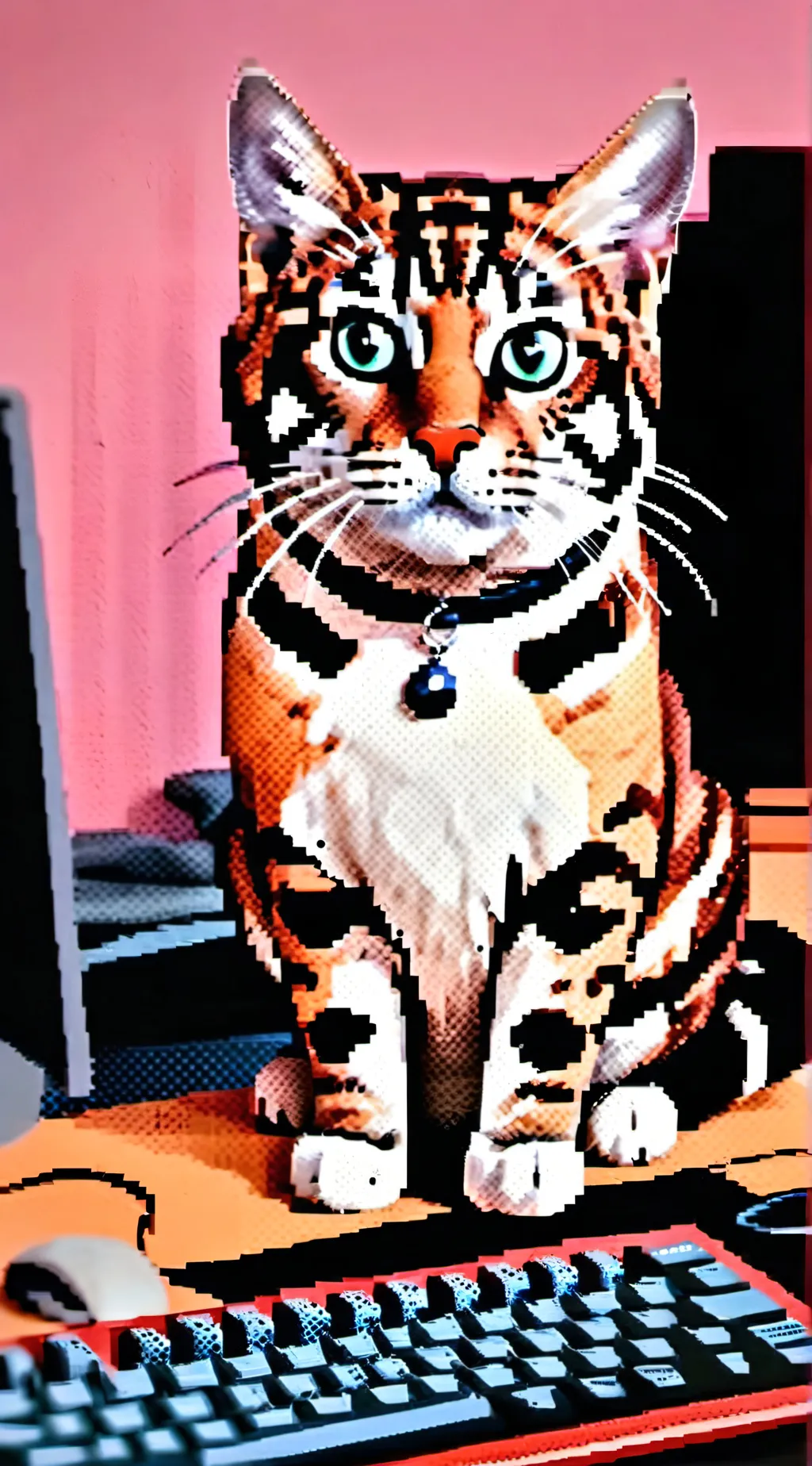 ai character: Byte background