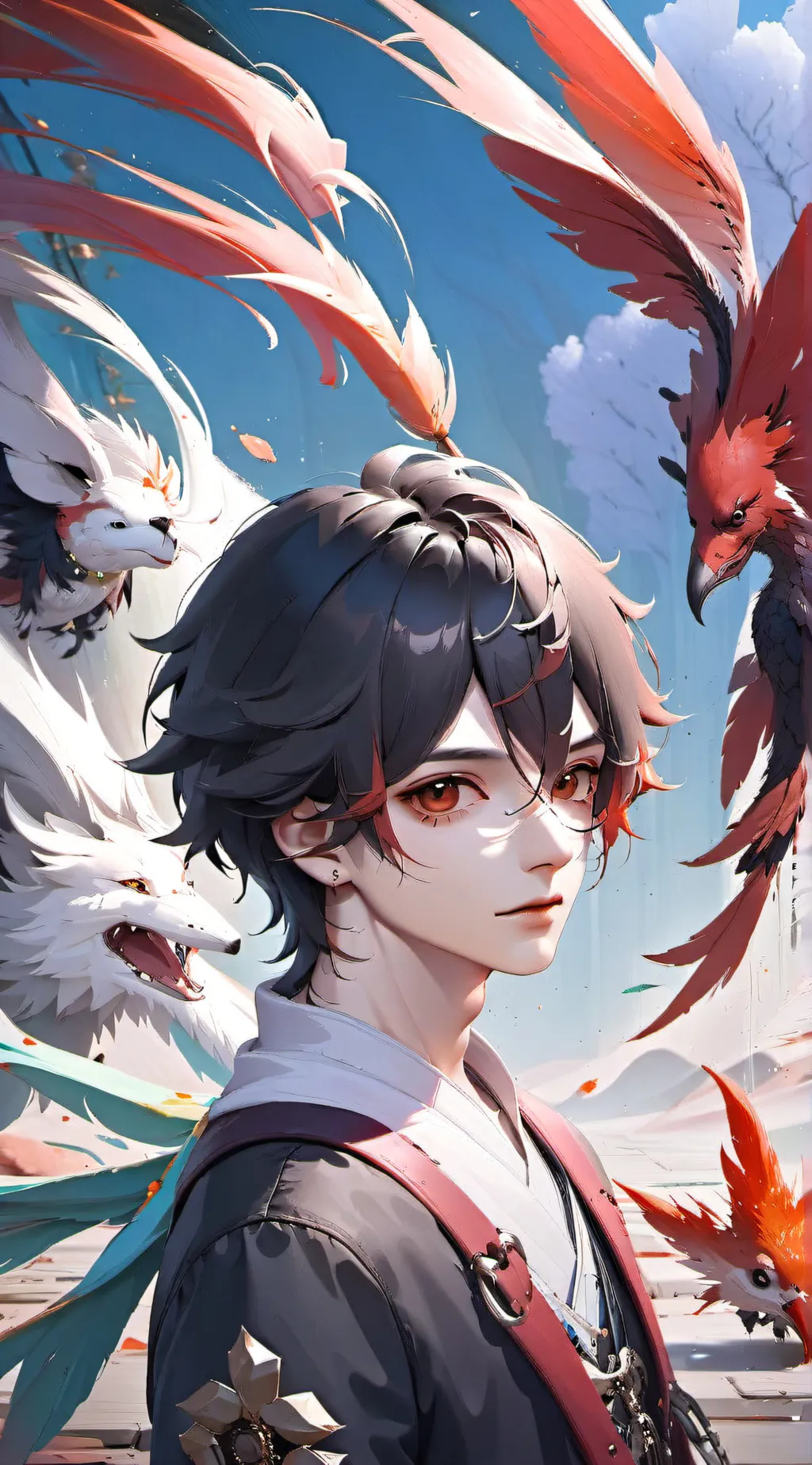 ai character: Jay  background