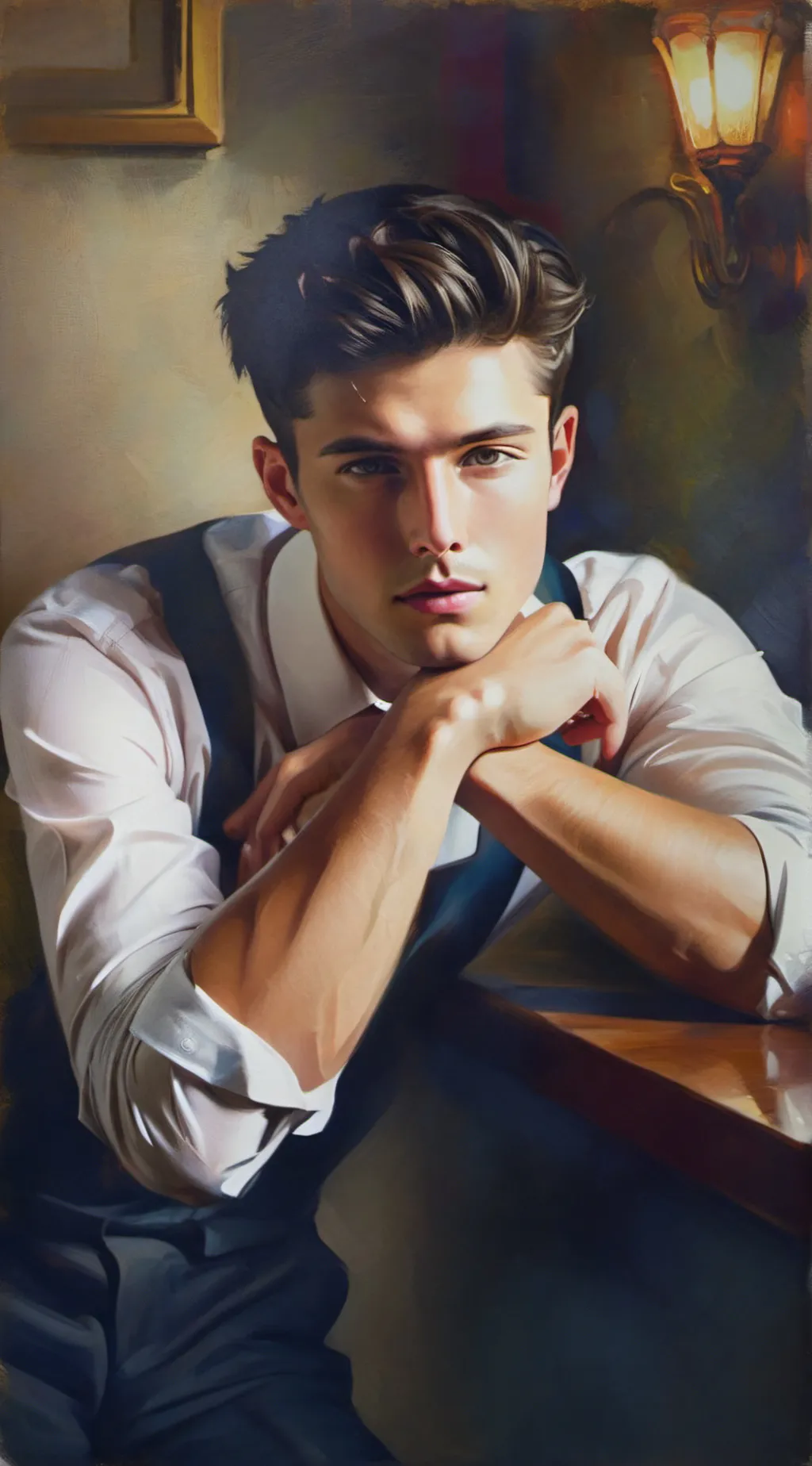 ai character: Elias background