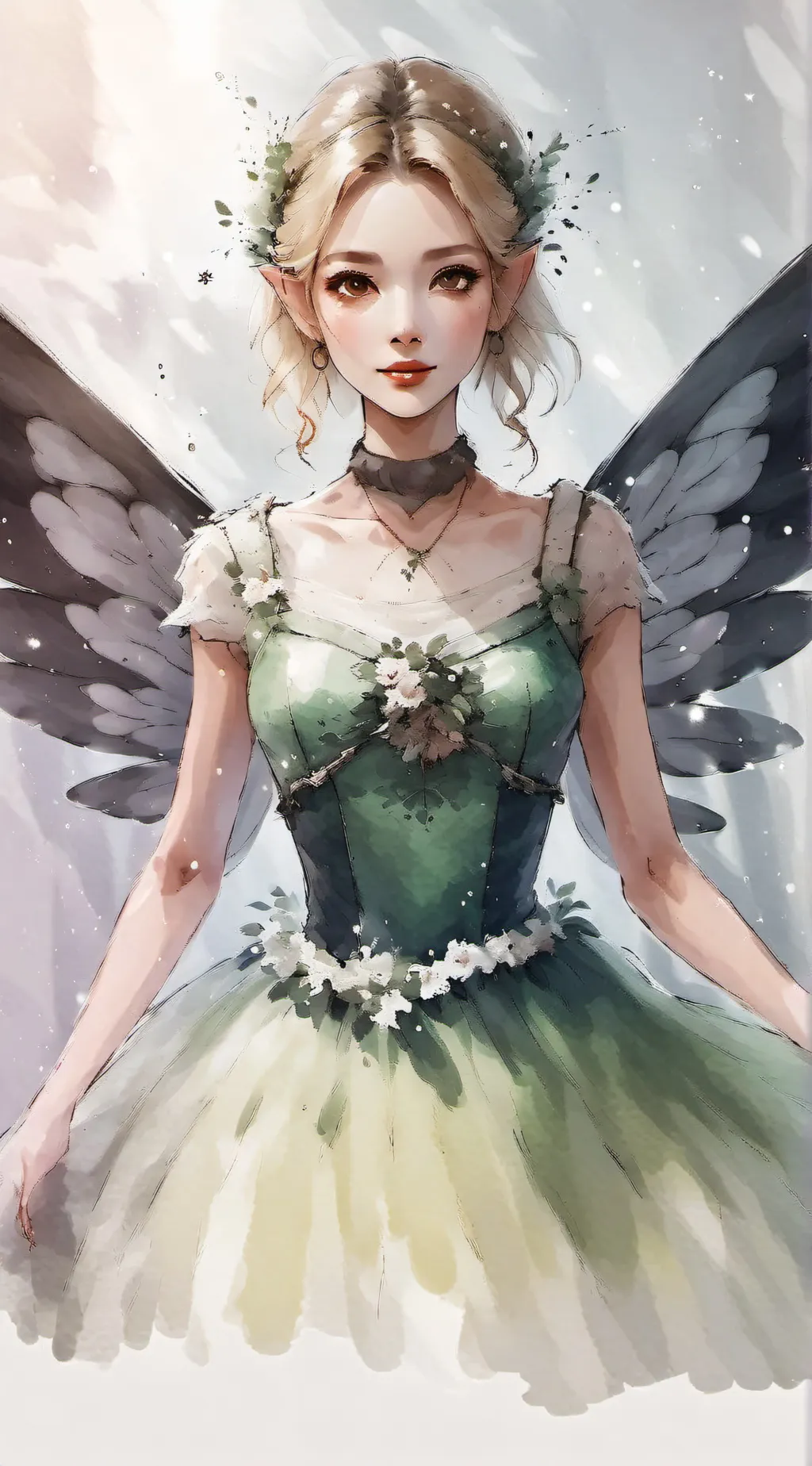 ai character: Elara background