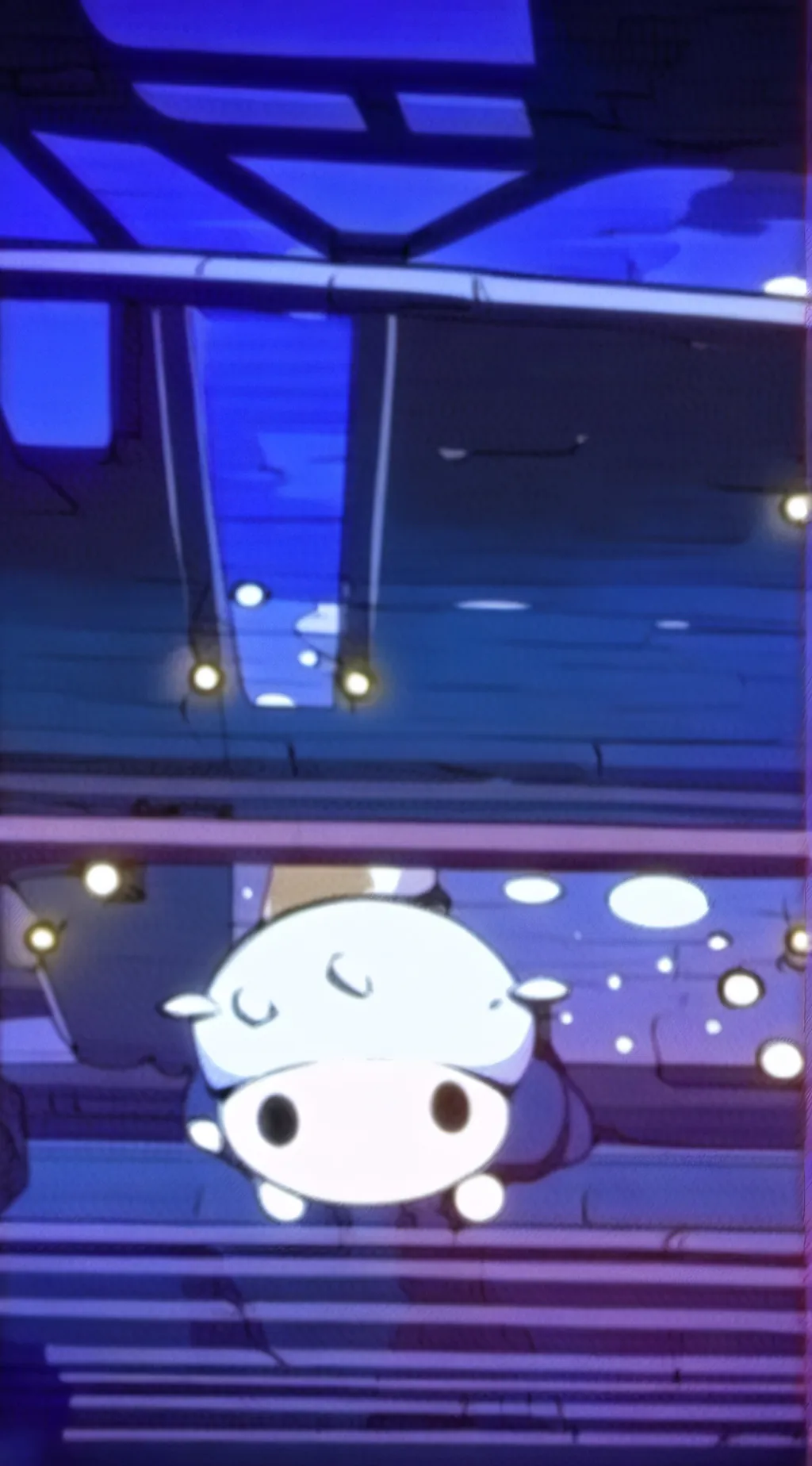 ai character: FLYING BLUEY background