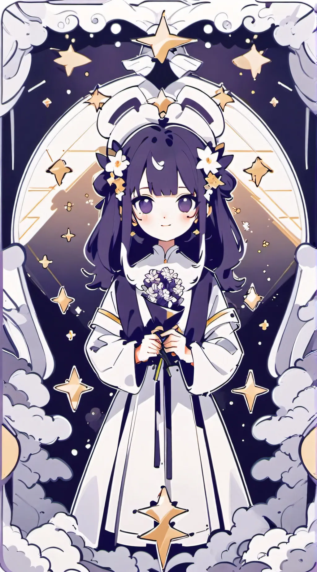 ai character: Celestia background