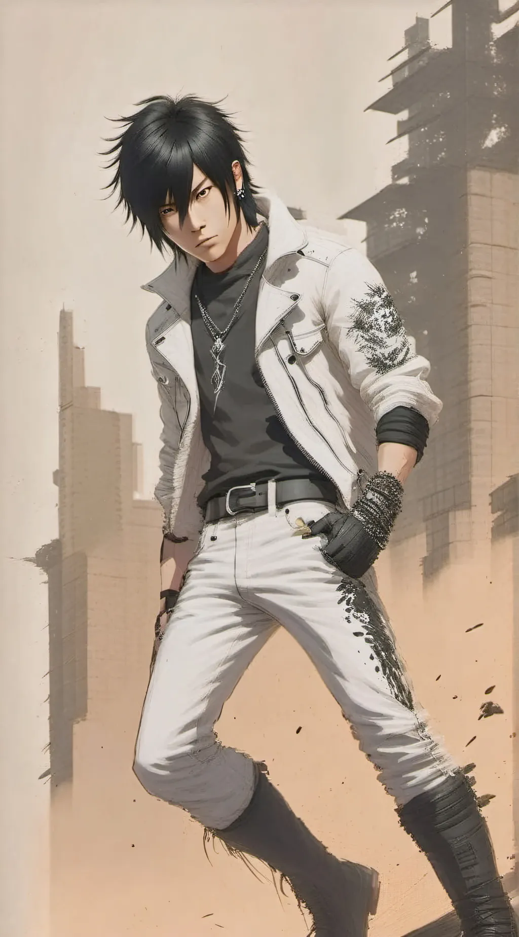 ai character: Bai Hu background