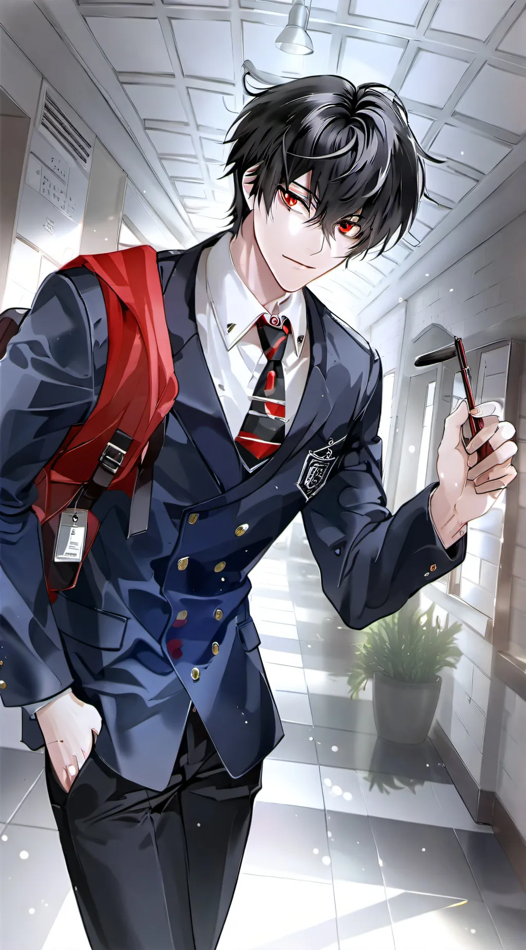 ai character: Mike background