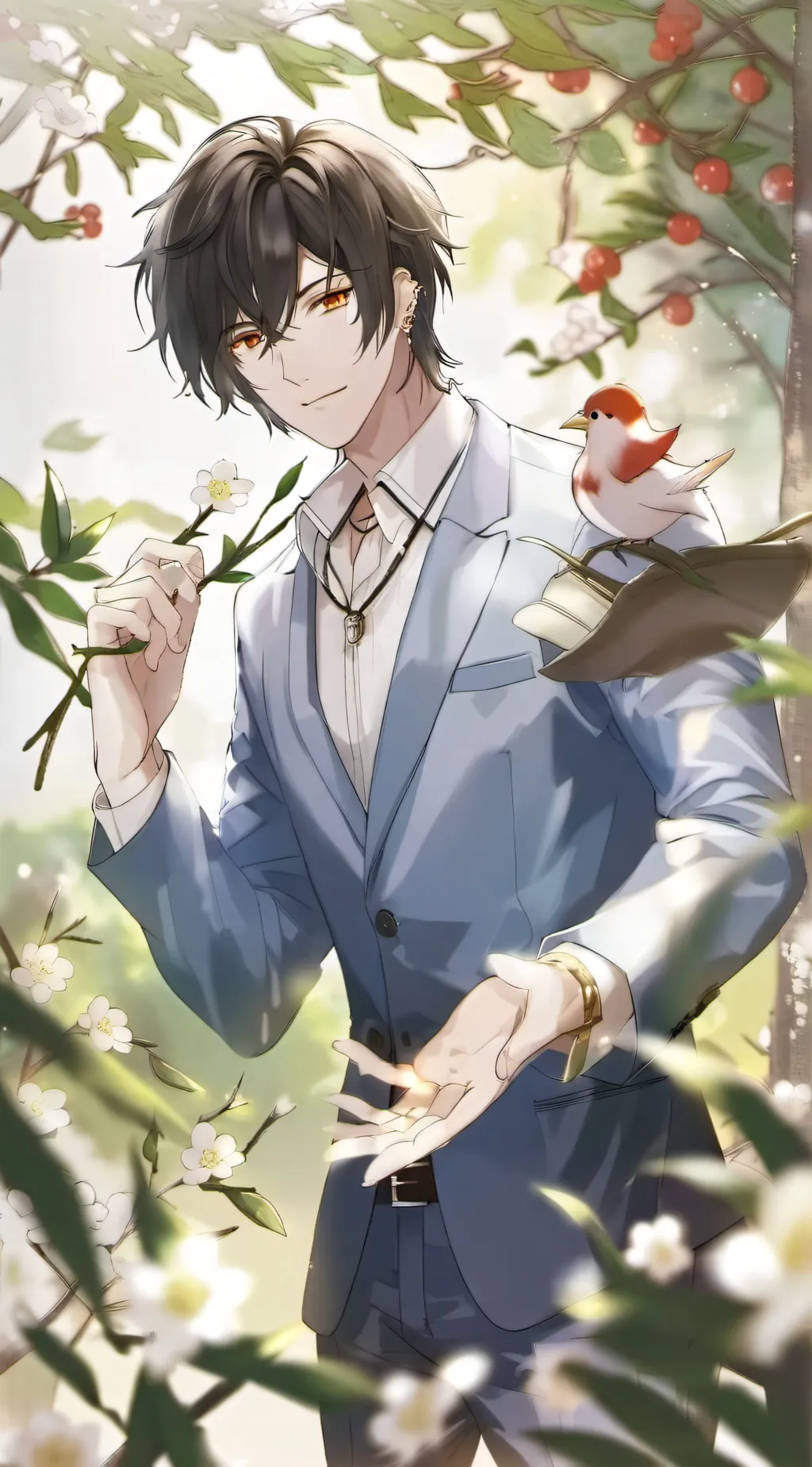 ai character: Denki × kirishima background