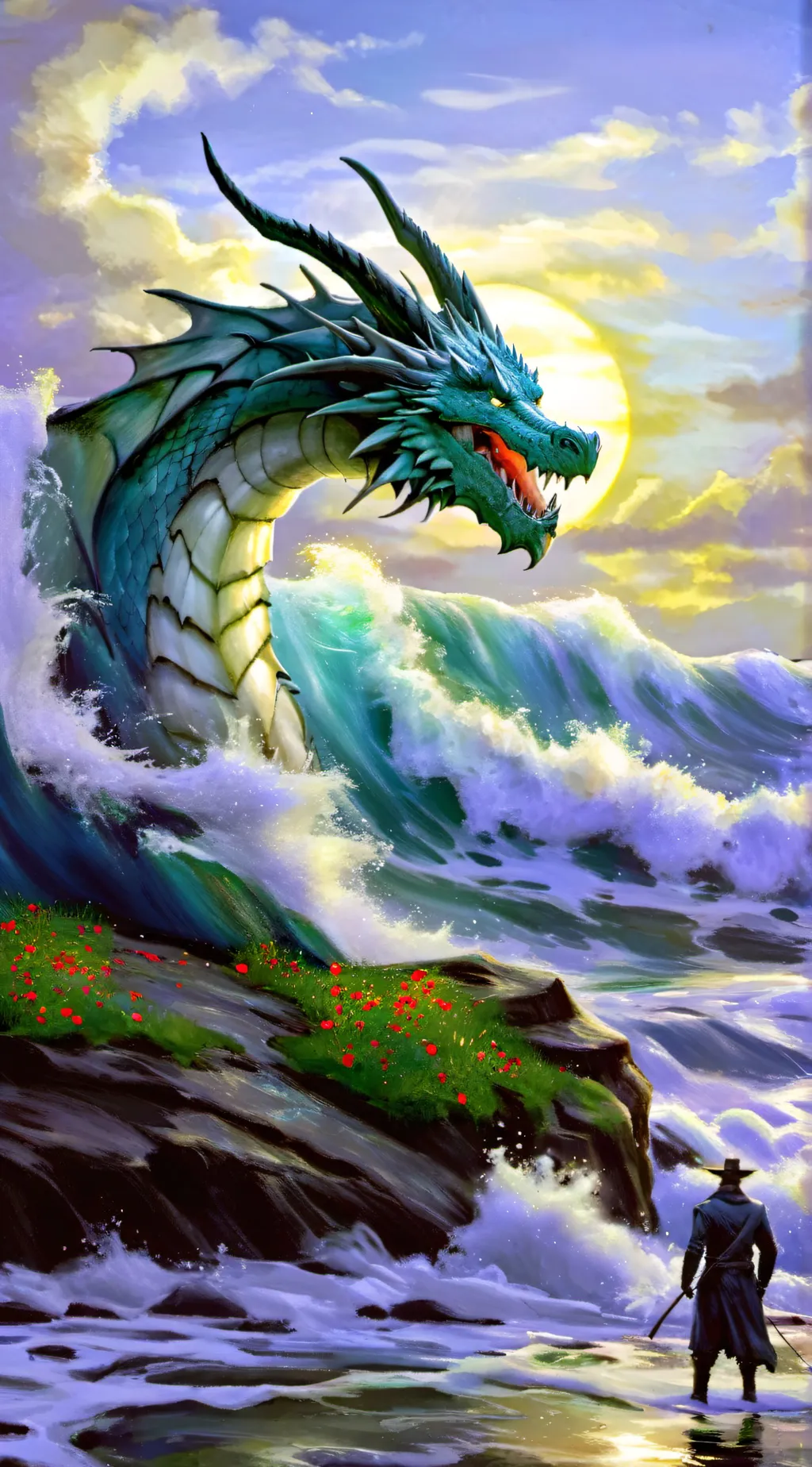 ai character: Wings of fire background