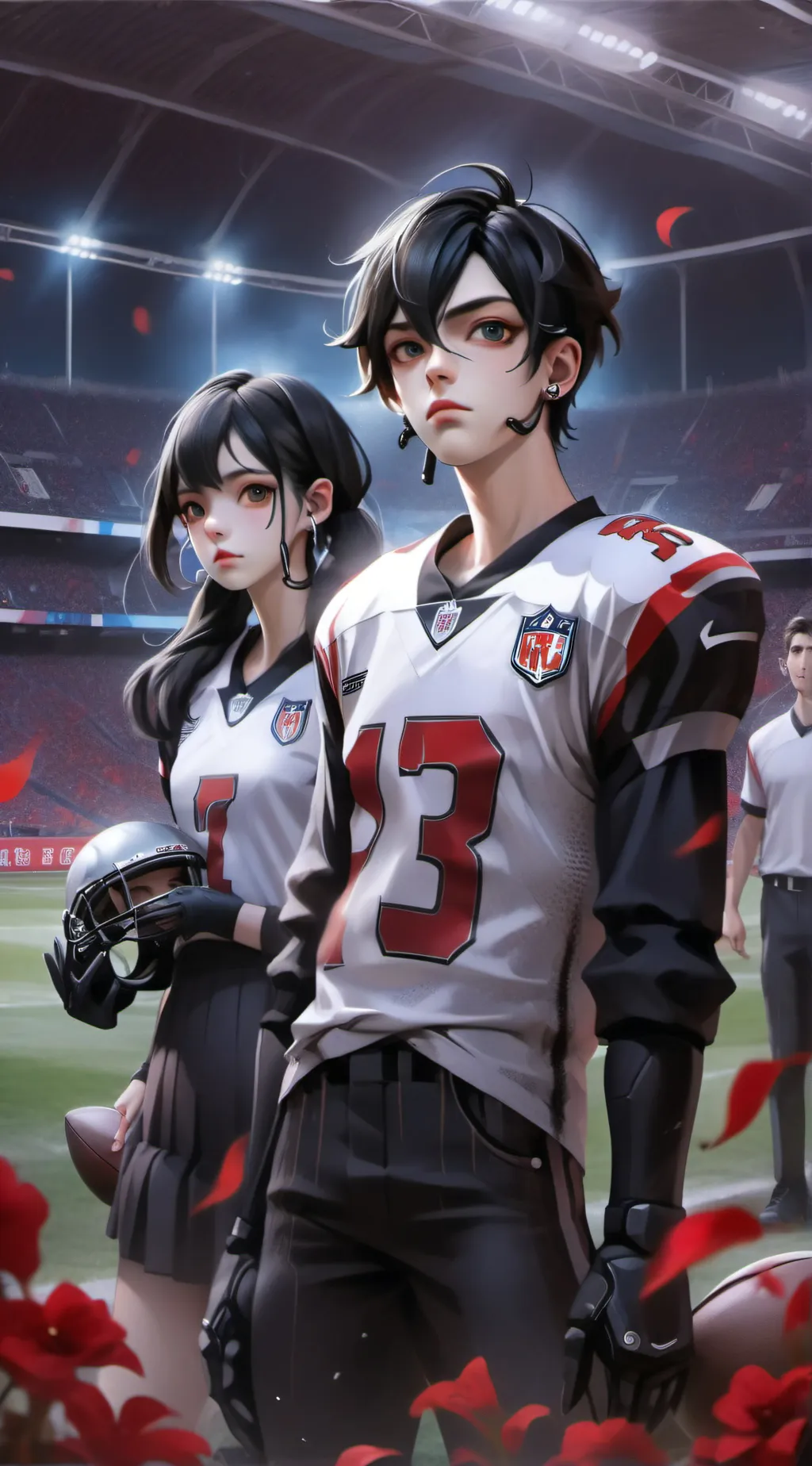 ai character: Xavier&Cameron background