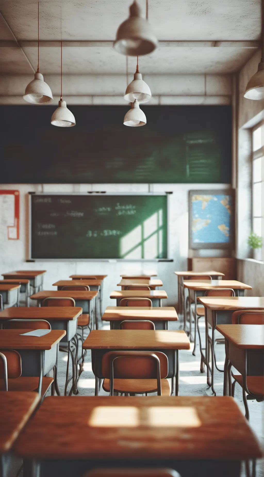 ai character: School (2)  background