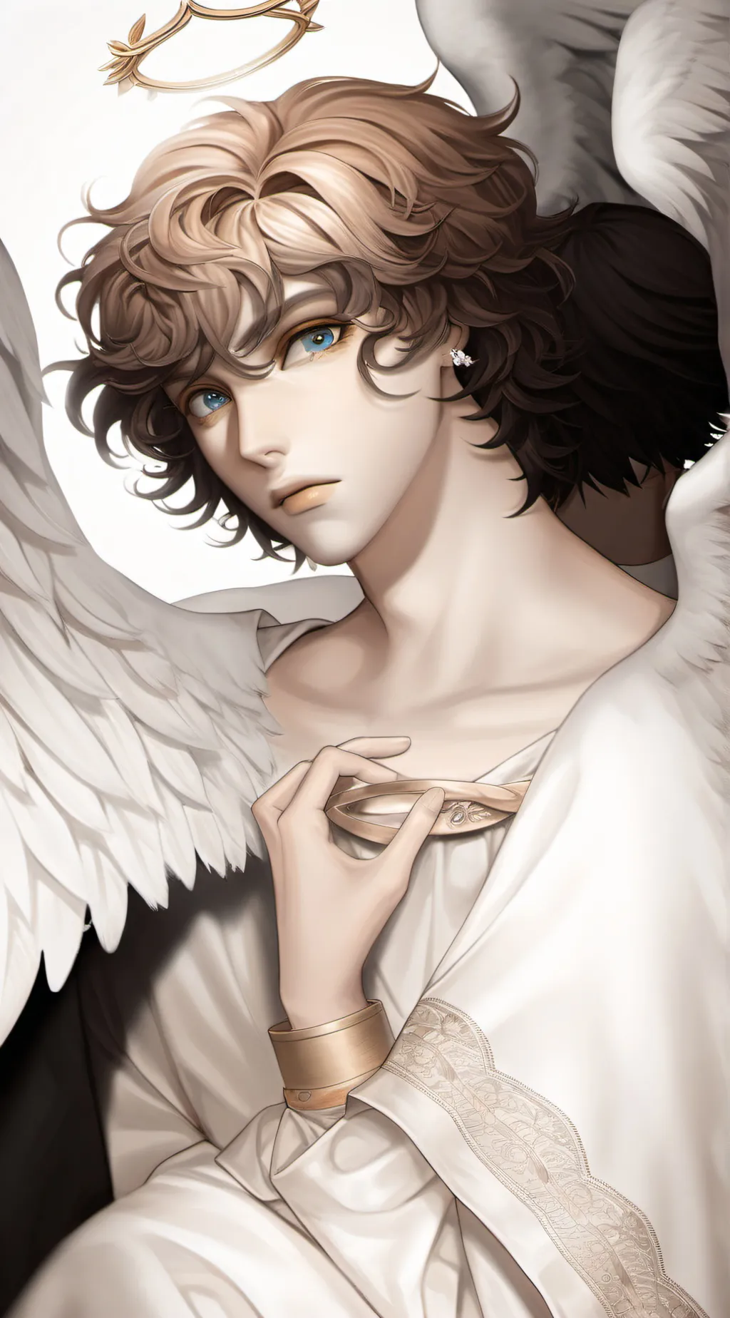 ai character: Lucifer  background