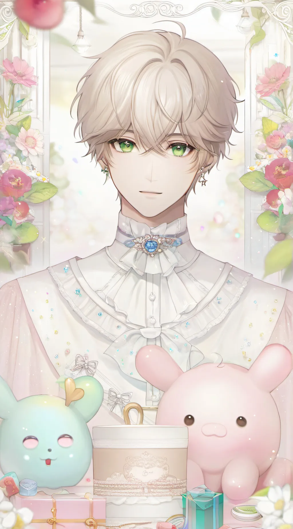 ai character: Max background