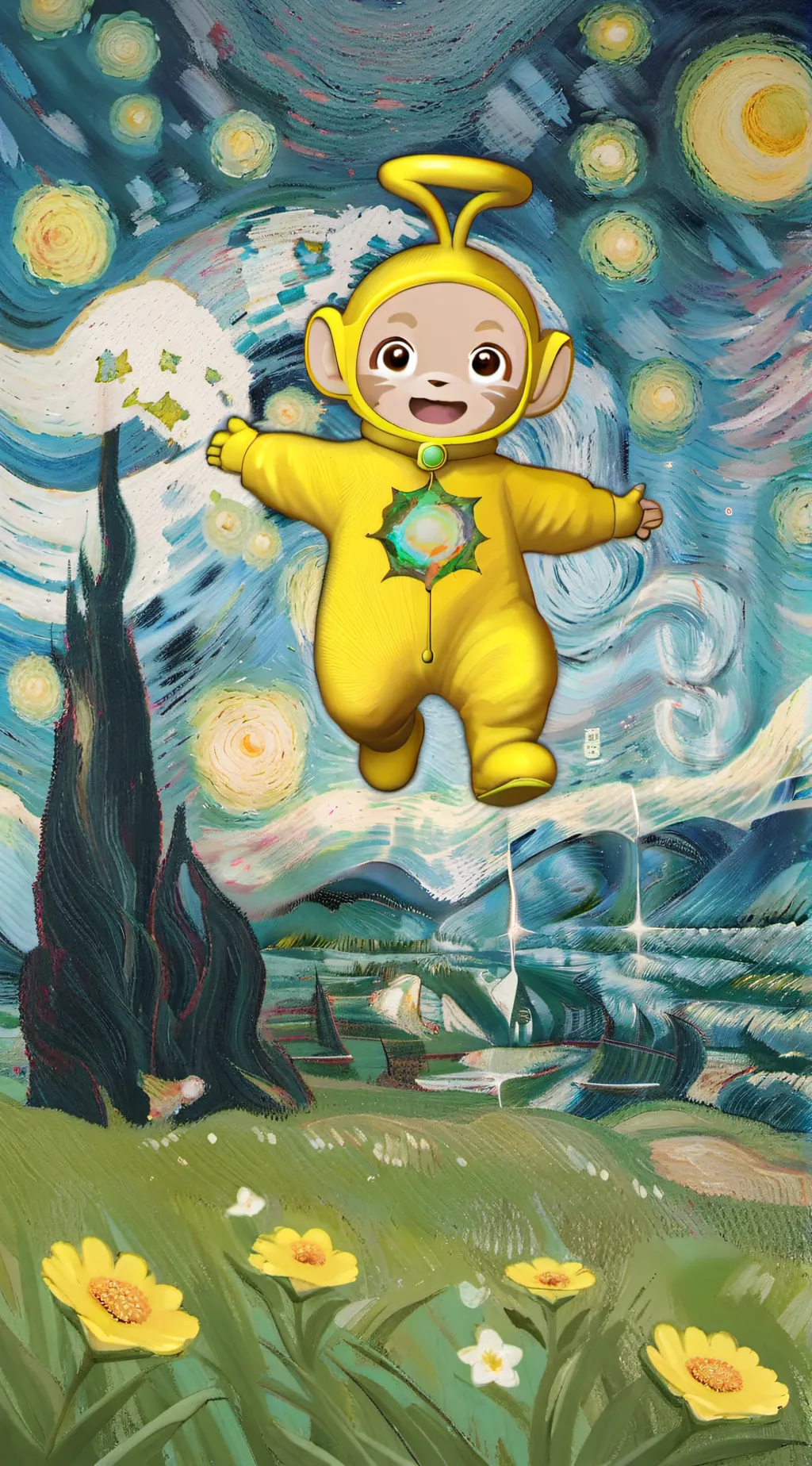 ai character: St3 animate series background