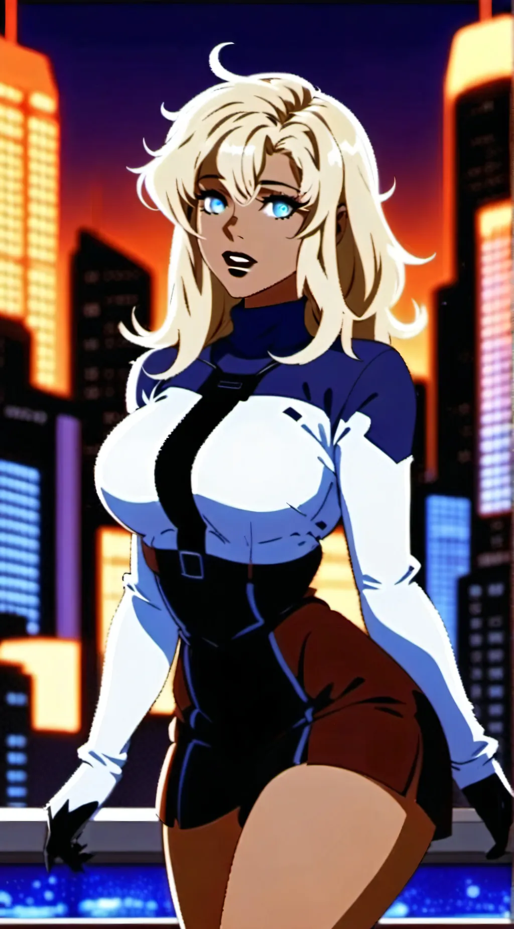 ai character: Melanie Walker background
