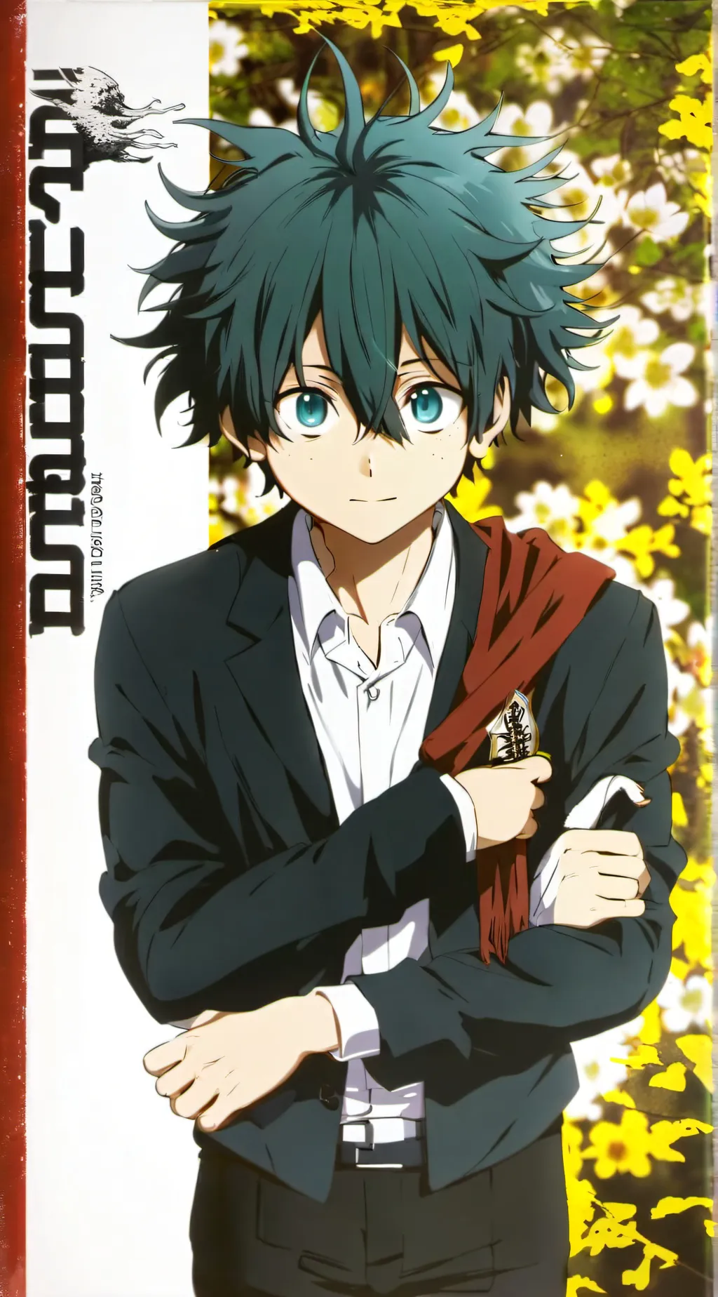 ai character: Izuku Midoriya  background