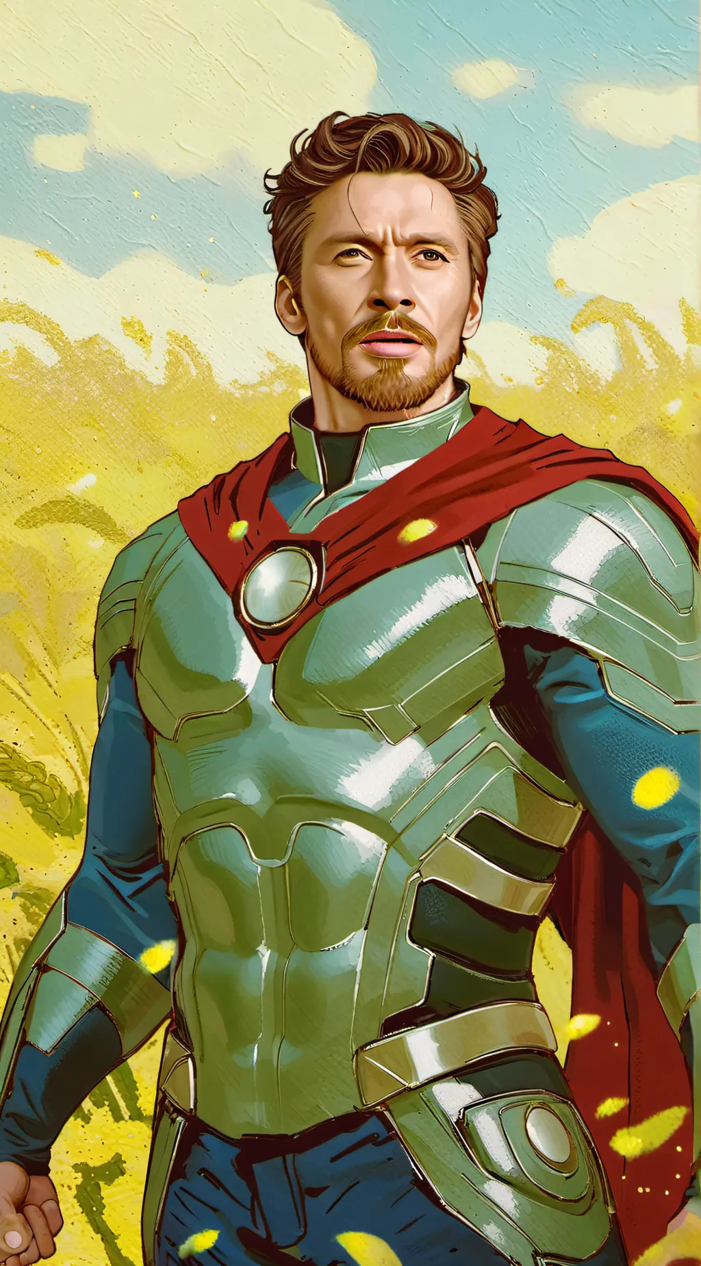 ai character: avenger 1 background