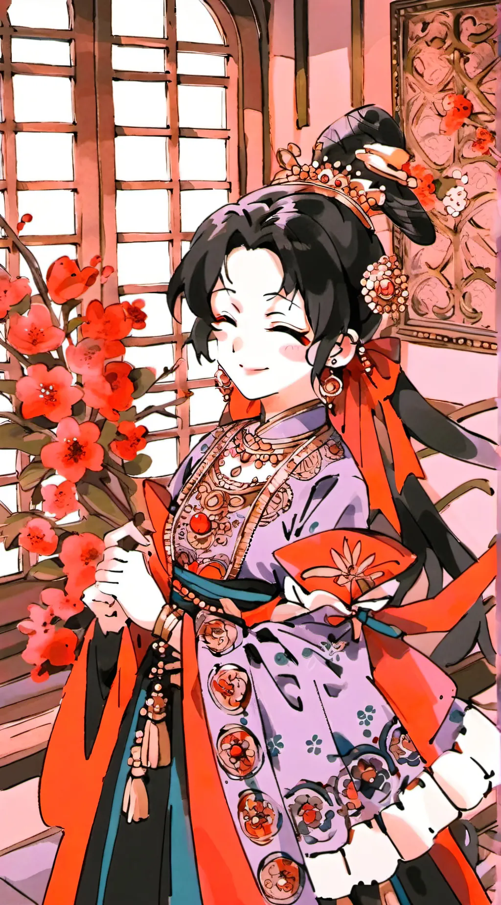 ai character: festa de hashiras background
