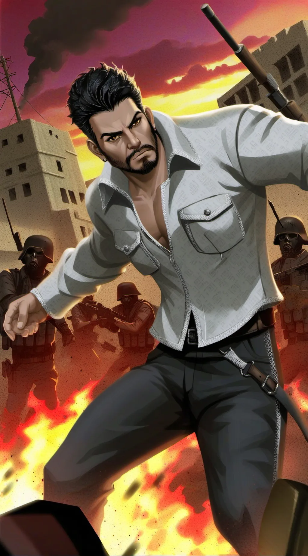 ai character: Raul Menendez background