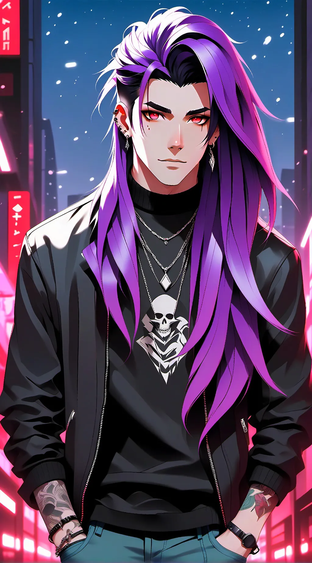 ai character: Sammy  background