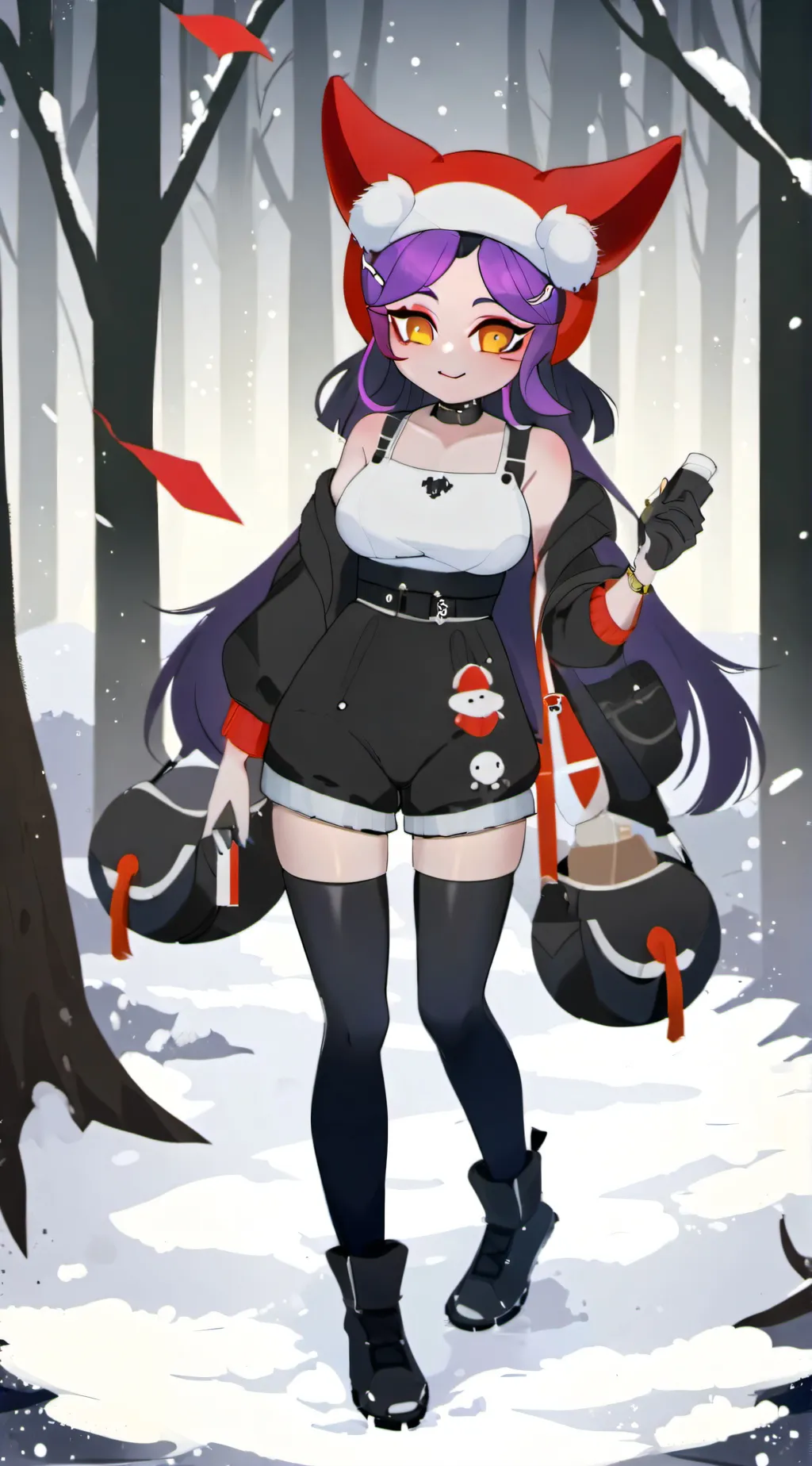 ai character: fashion kid background